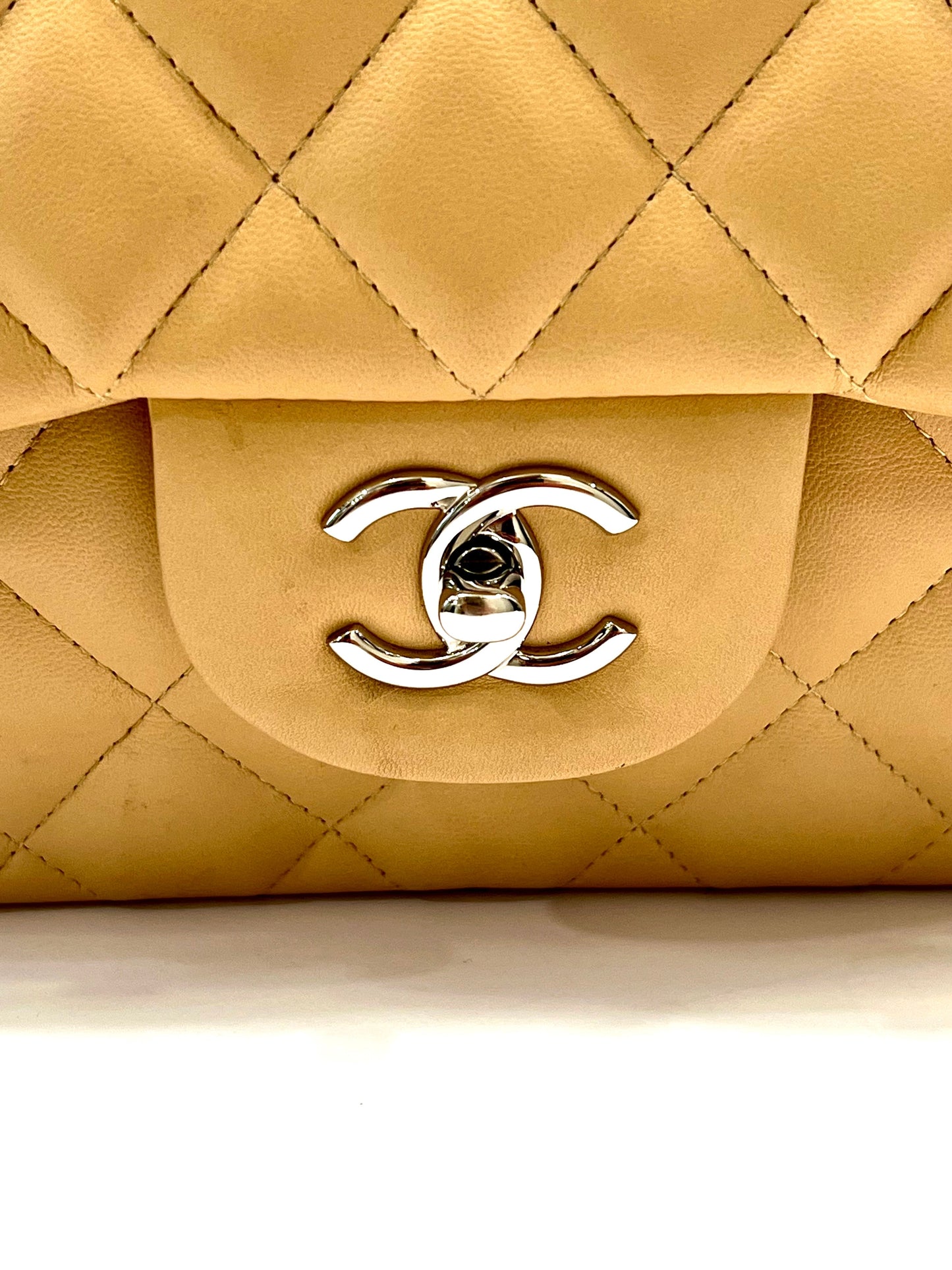 Chanel QUILTED LAMBSKIN DOUBLE Shoulder Bag - Rovelle Bags