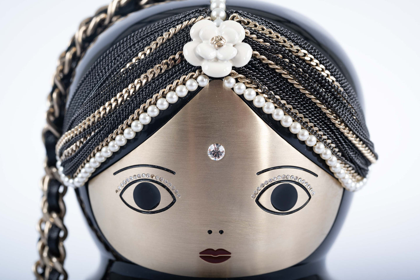 Chanel -Bombay Black Lucite Métiers d’Art Handbag - Rovelle Bags