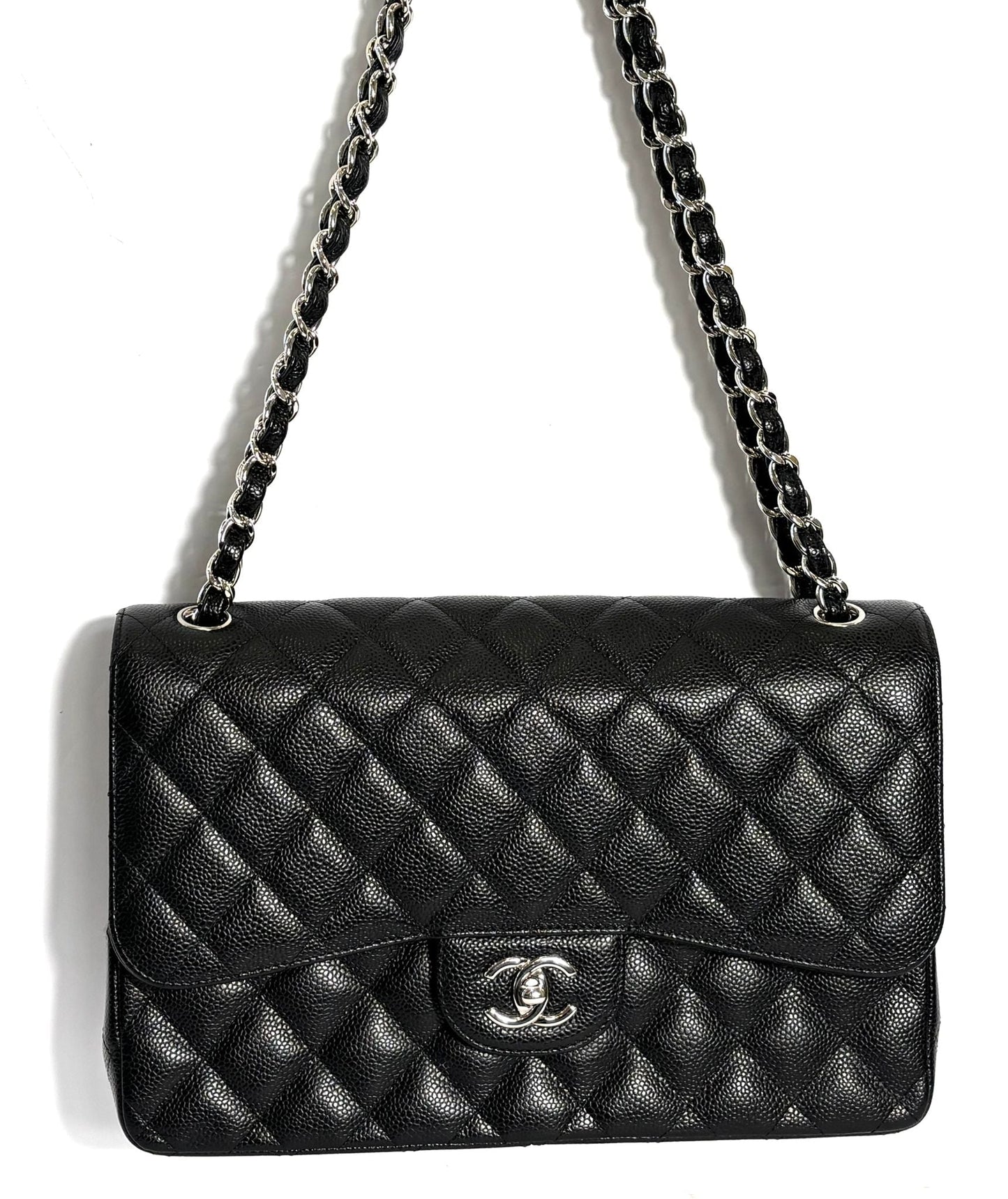 Chanel CLASSIC CAVIAR QUILTED Flap Bag - Rovelle Bags