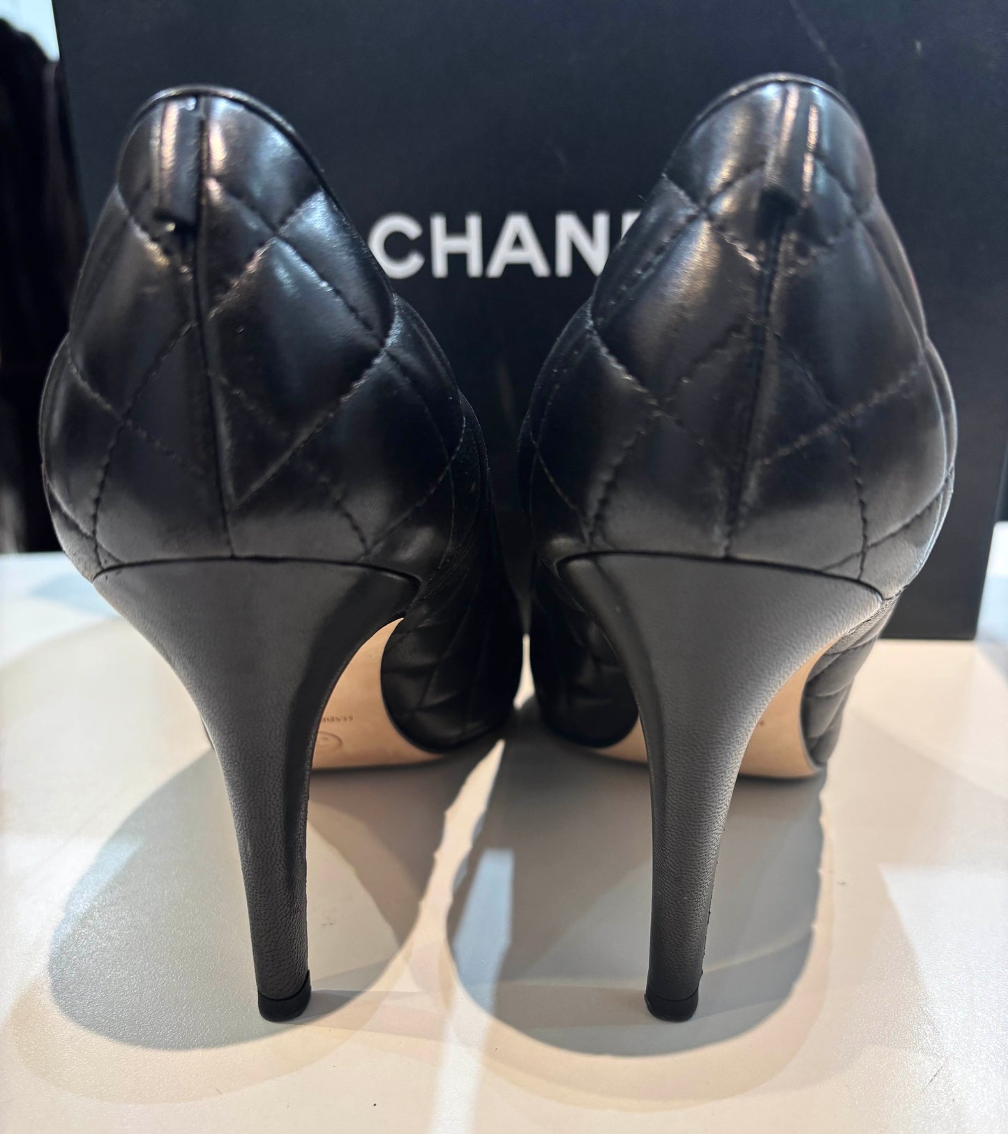 Chanel CC QUILTED LAMBSKIN Handbag - Rovelle Bags