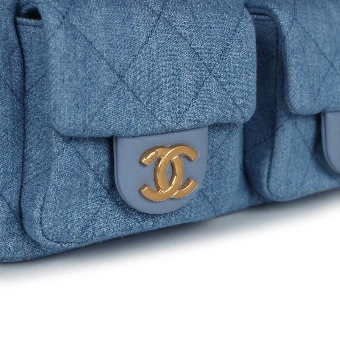 Chanel CARGO QUILTED WASHED Hobo Bag - Rovelle Bags