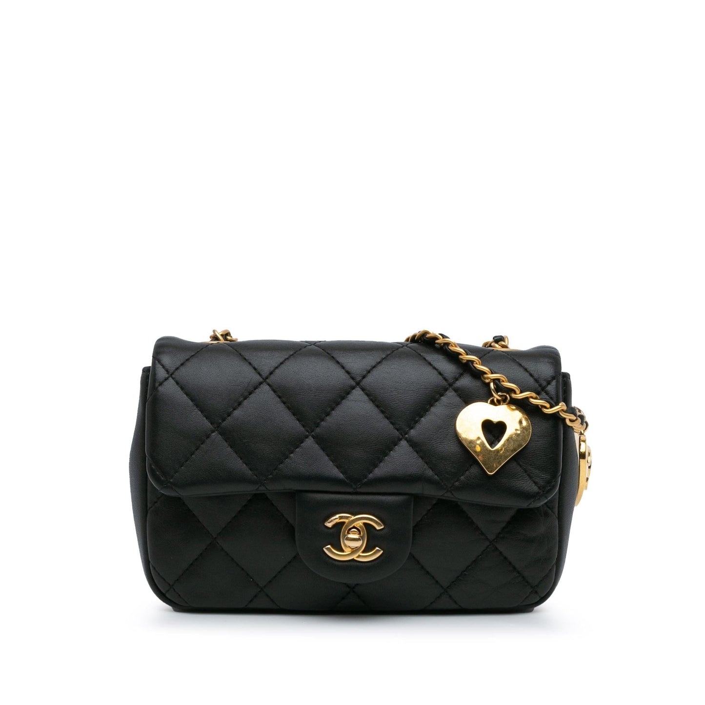 Chanel Rectangular Quilted Lambskin Crossbody Bag - Rovelle Bags