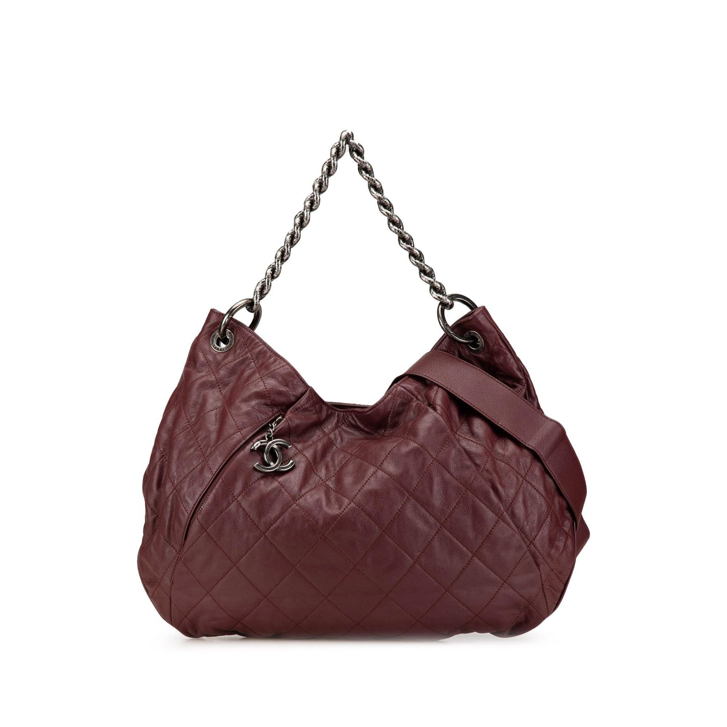 Chanel Quilted Calfskin Coco Shoulder Bag - Rovelle Bags