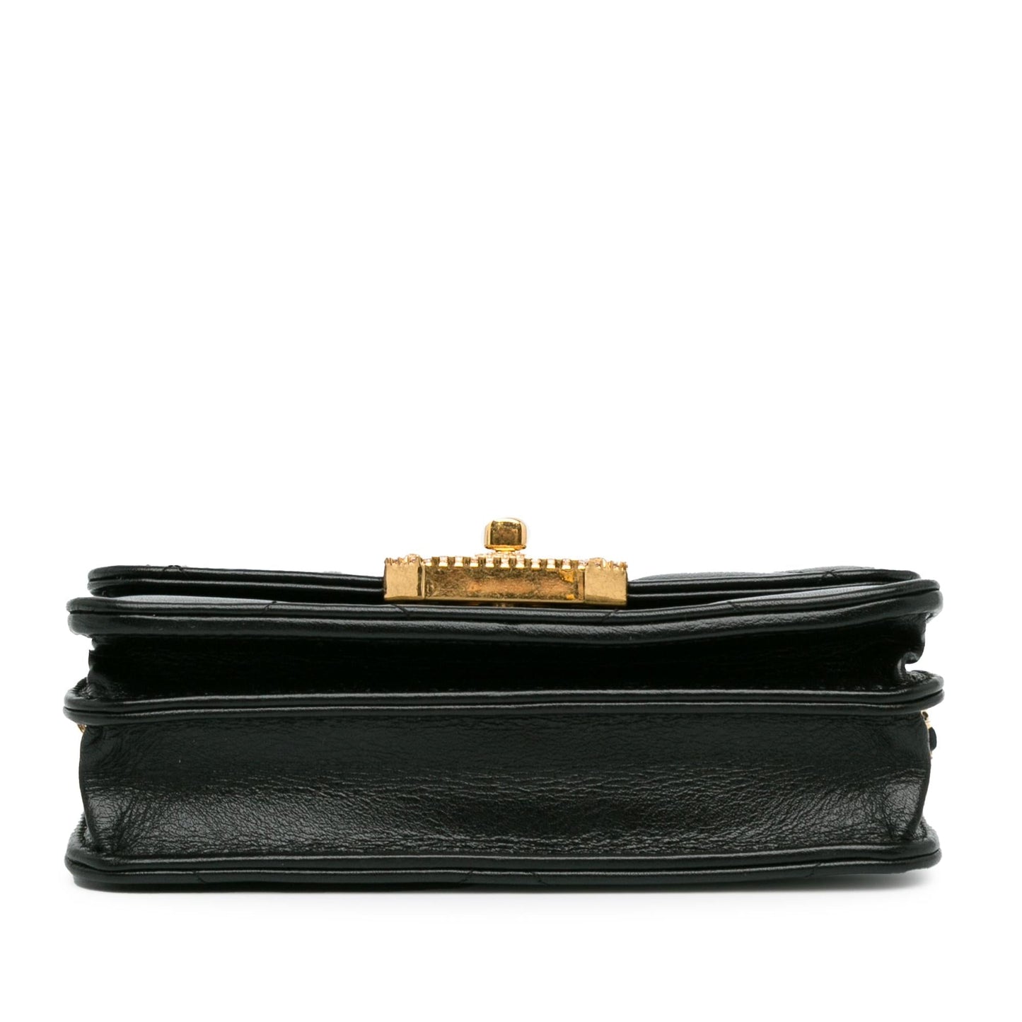 Chanel Quilted Calfskin Strass Clutch Bag - Rovelle Bags