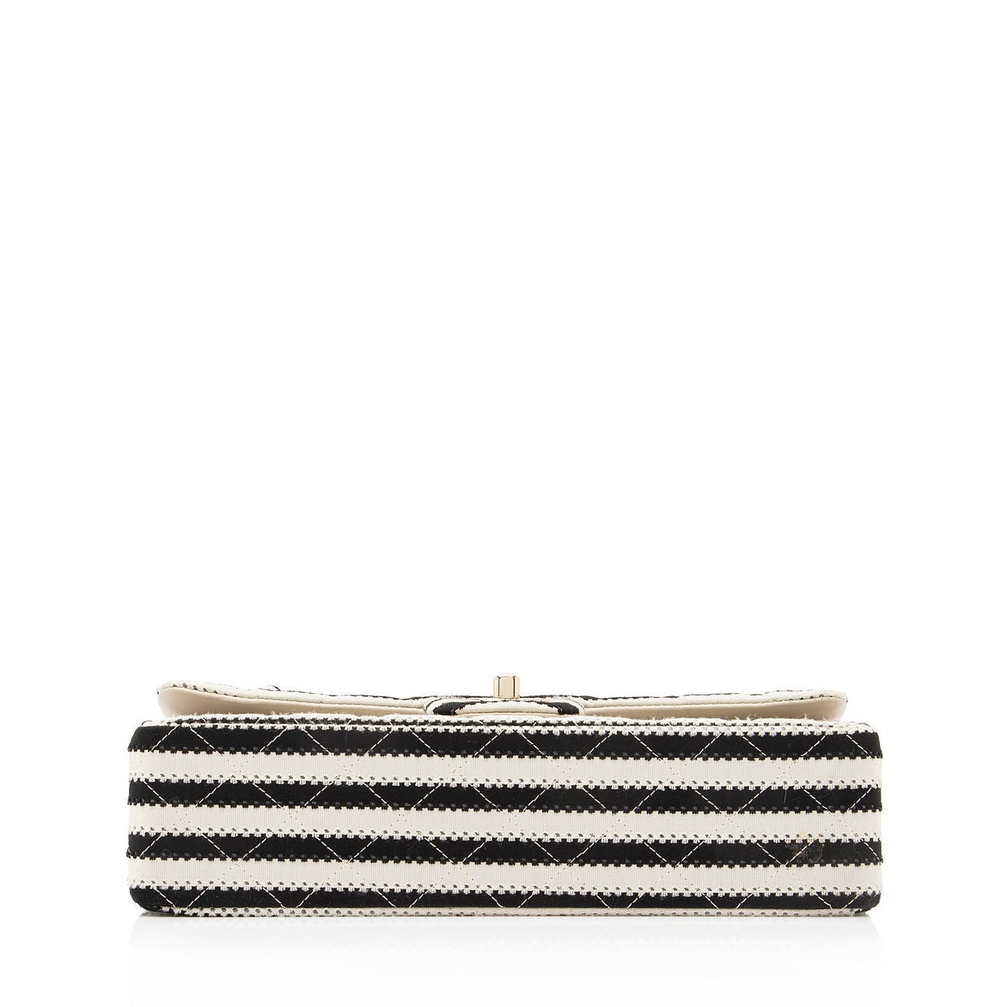 Chanel Quilted Jersey Pearl Coco Sailor Medium Flap Bag (SHF-23372)