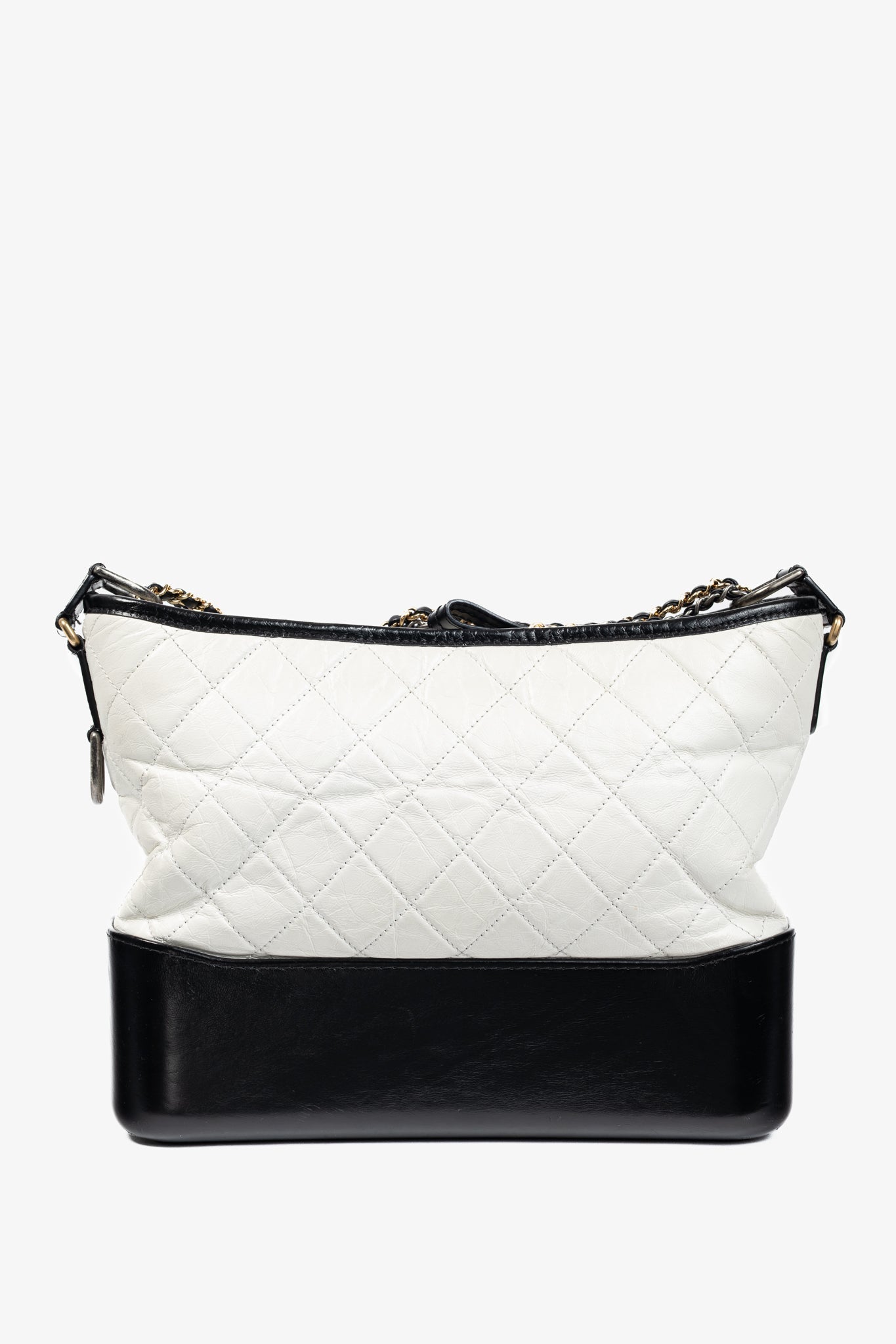 Chanel Medium Gabrielle Hobo White & Shoulder Bag - Rovelle Bags