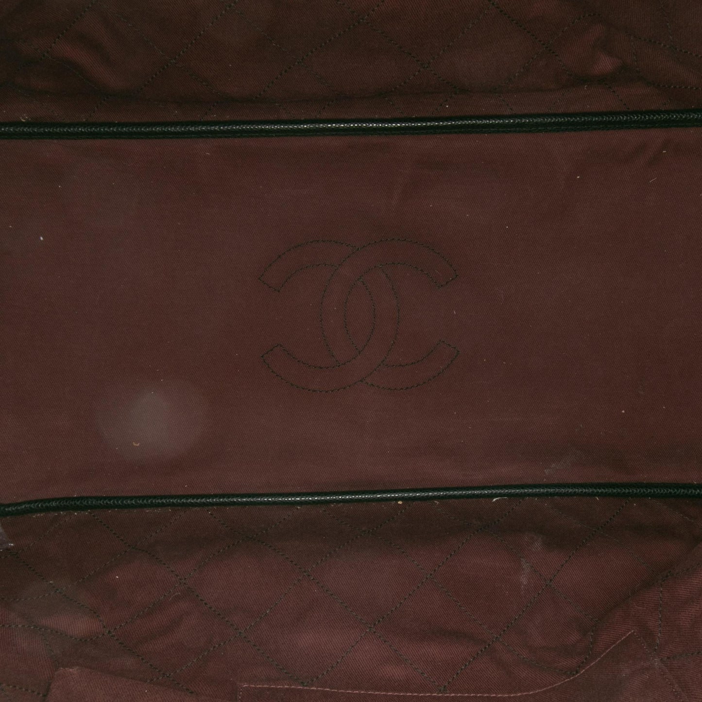 Chanel XL Quilted Caviar Shopping Fever Tote