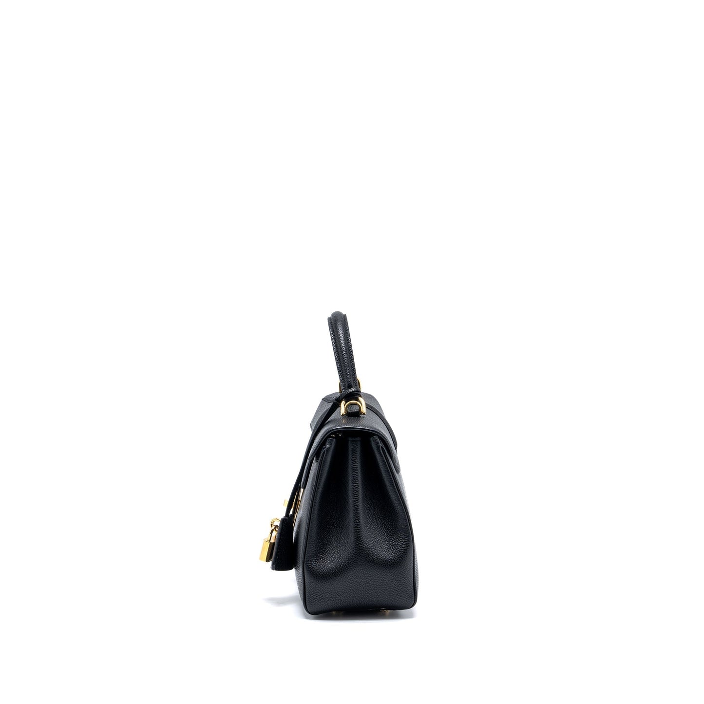 Celine Small Bag Grained Calfskin Black GHW