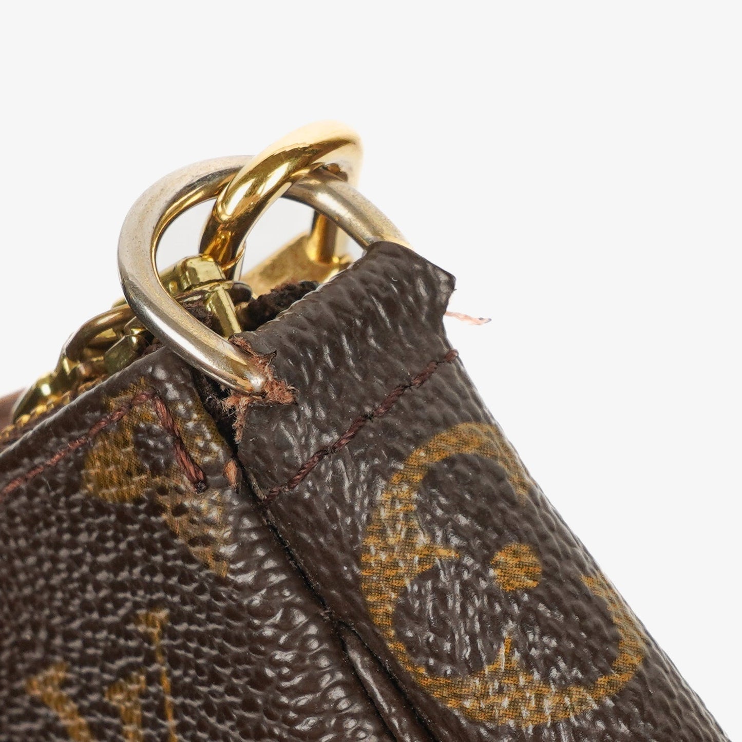 Louis Vuitton Pochette Accessoires Monogram Canvas Clutch Handbag