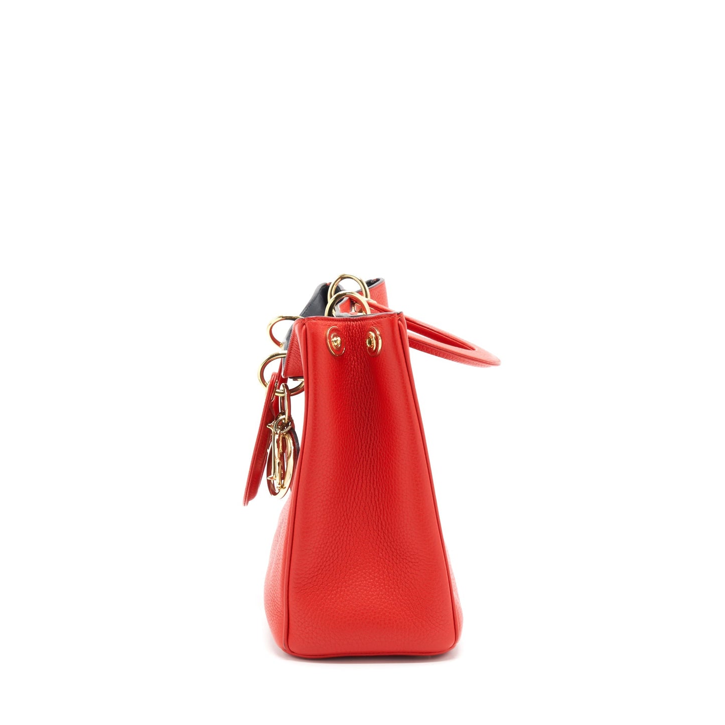 Dior Diorissimo Tote Purse Red