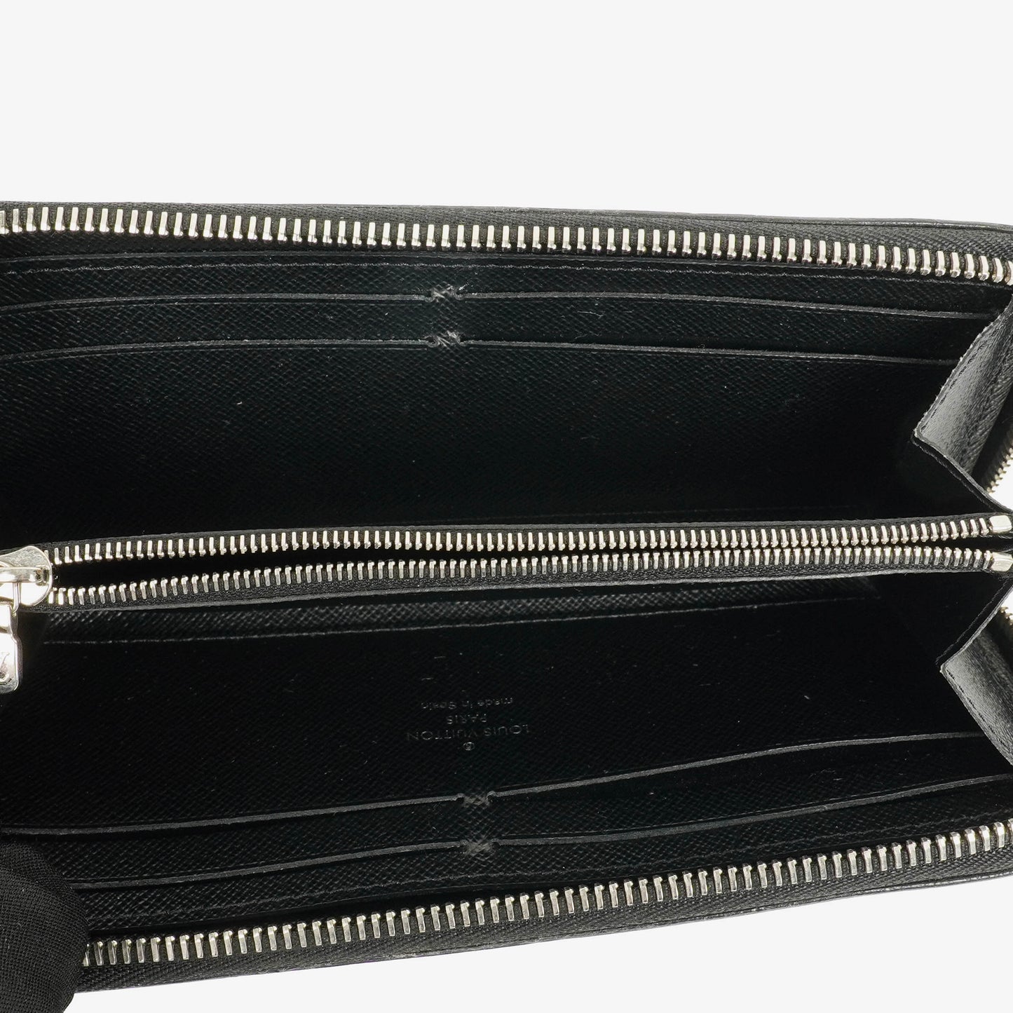 Louis Vuitton Black EPI Leather Clemence Wallet
