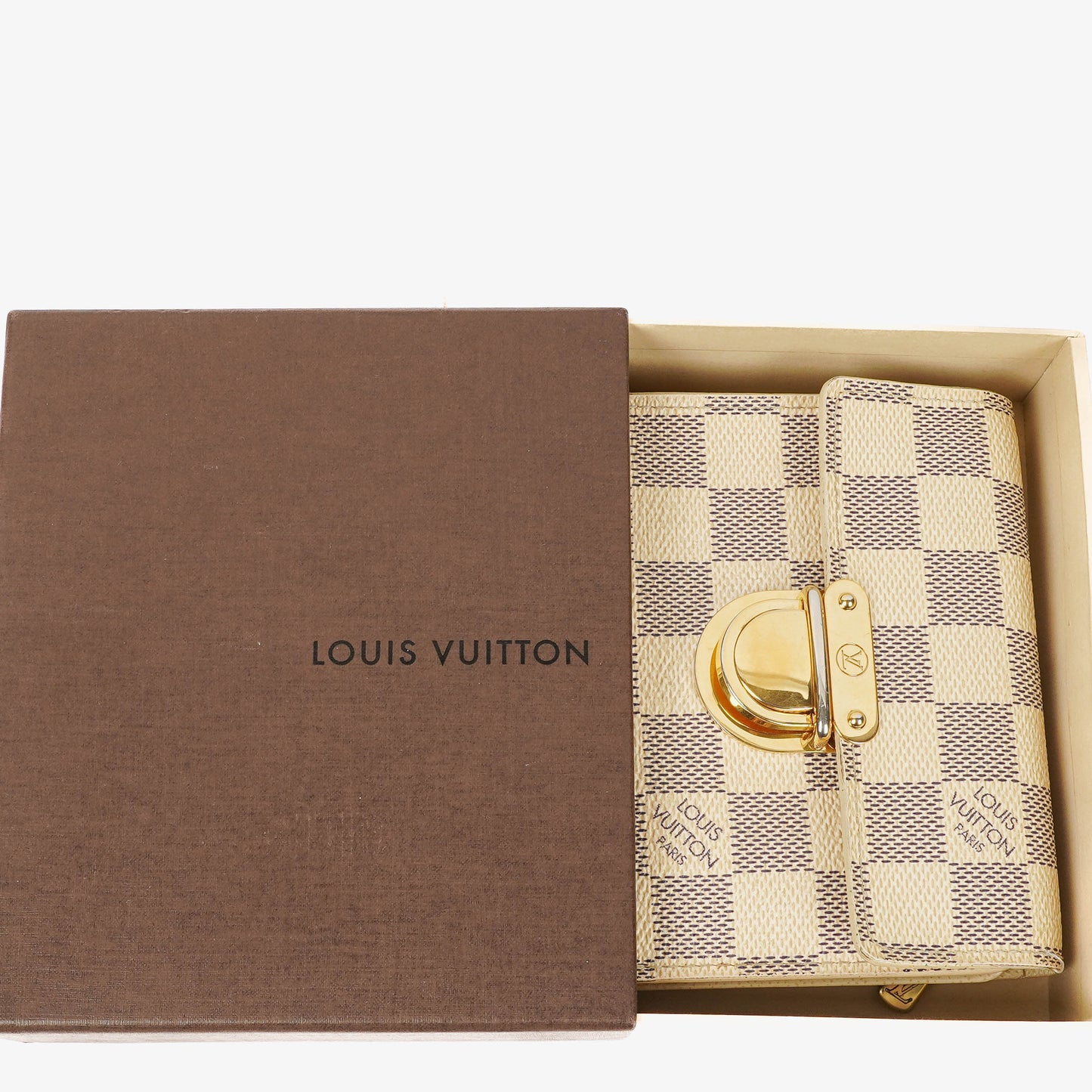 Louis Vuitton Koala Damier Azur Wallet