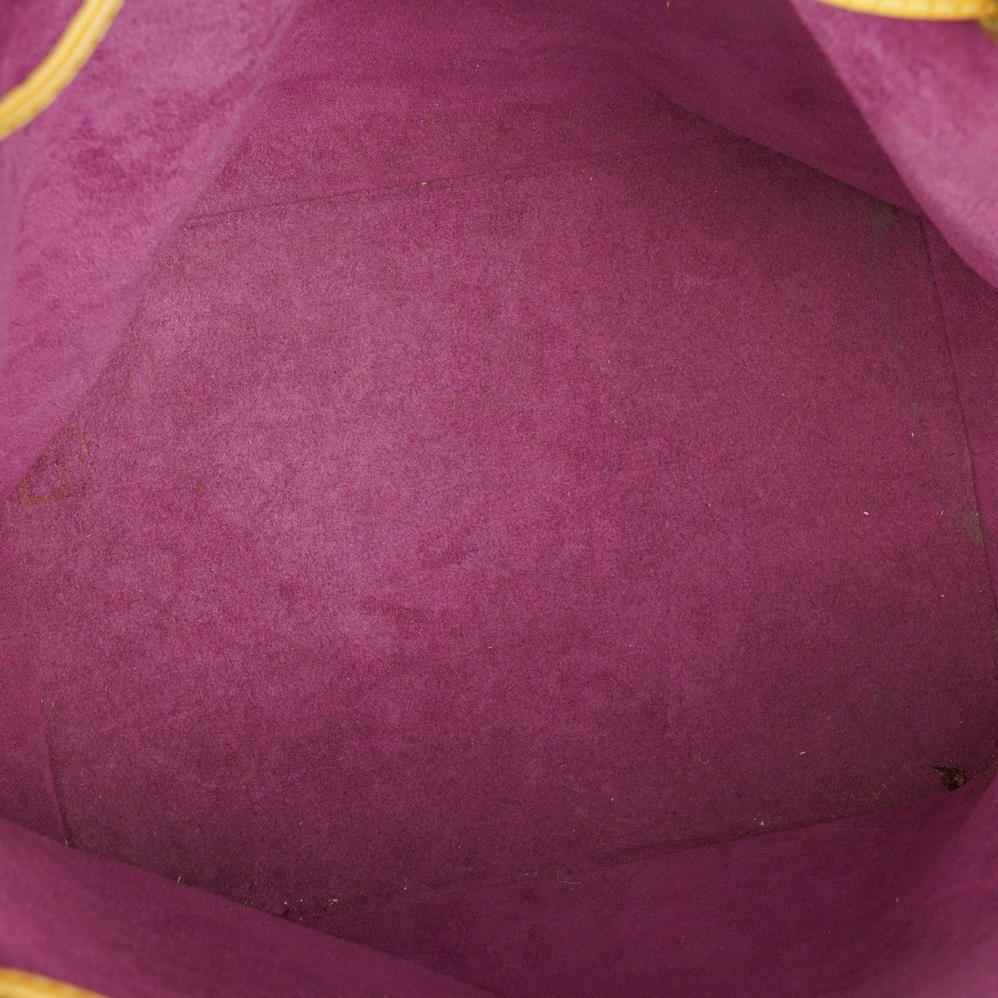 Louis Vuitton Petit Noe Yellow EPI Leather Shoulder Bag