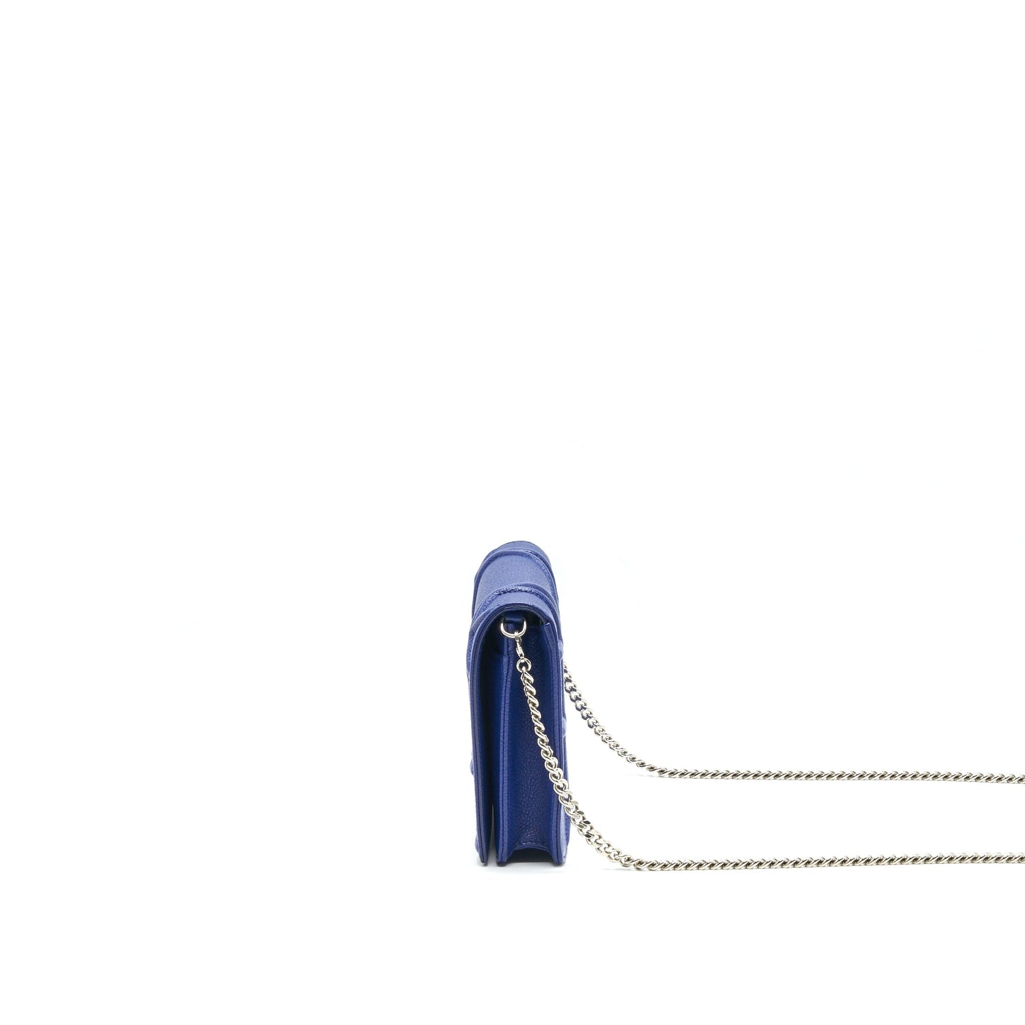 Dior Diorama Wallet on Chain Blue with