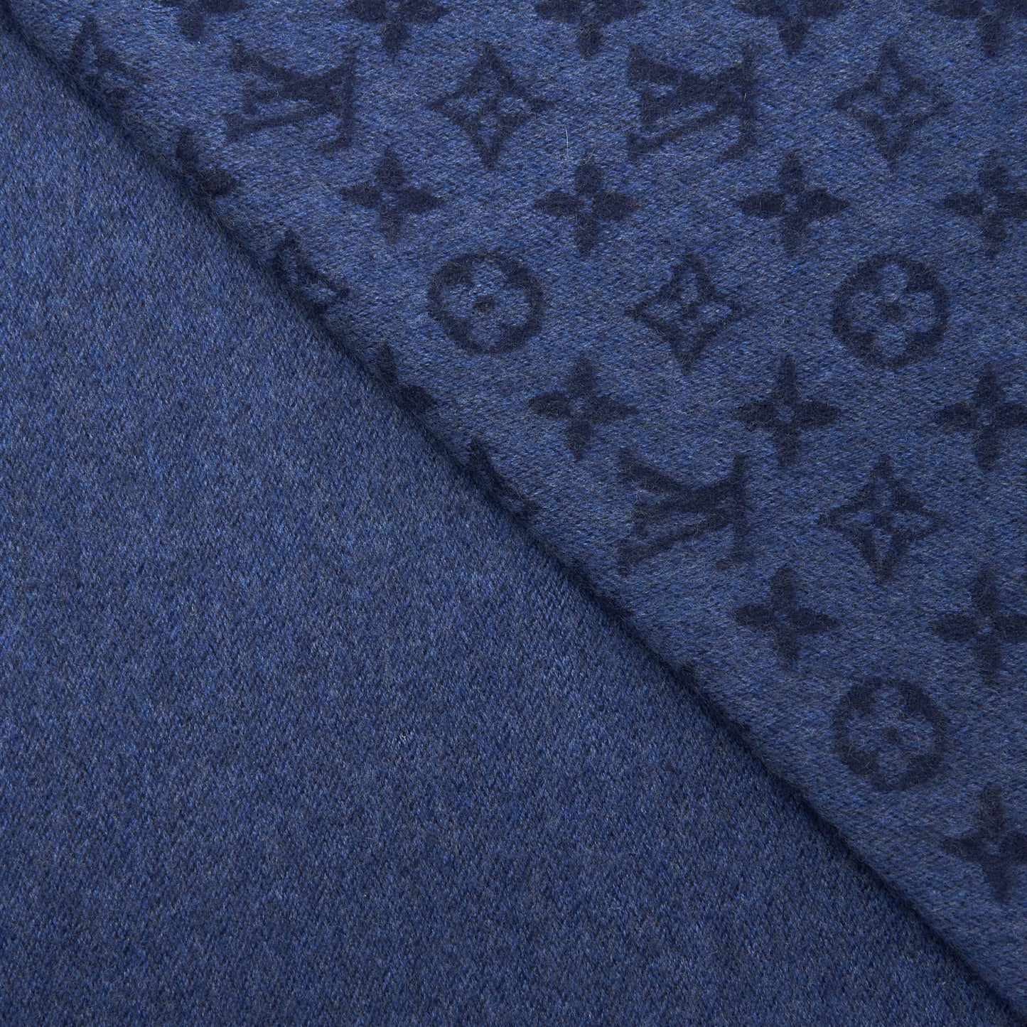 Louis Vuitton Monogram Gradient Scarf Navy Blue