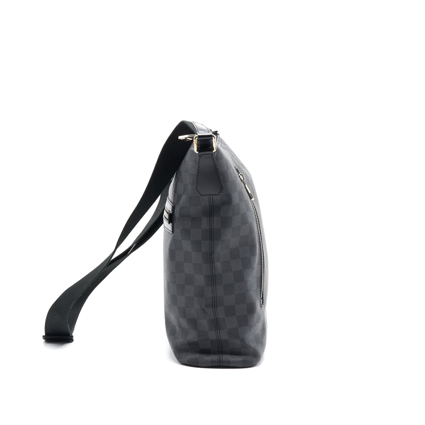 Louis Vuitton Men’s Crossbody Bag Black and Grey