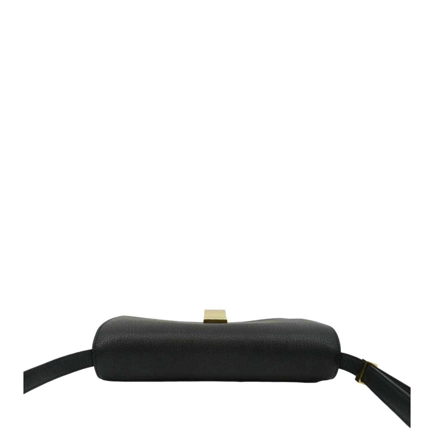 CELINE Classic Box Calfskin Leather Crossbody Bag Black
