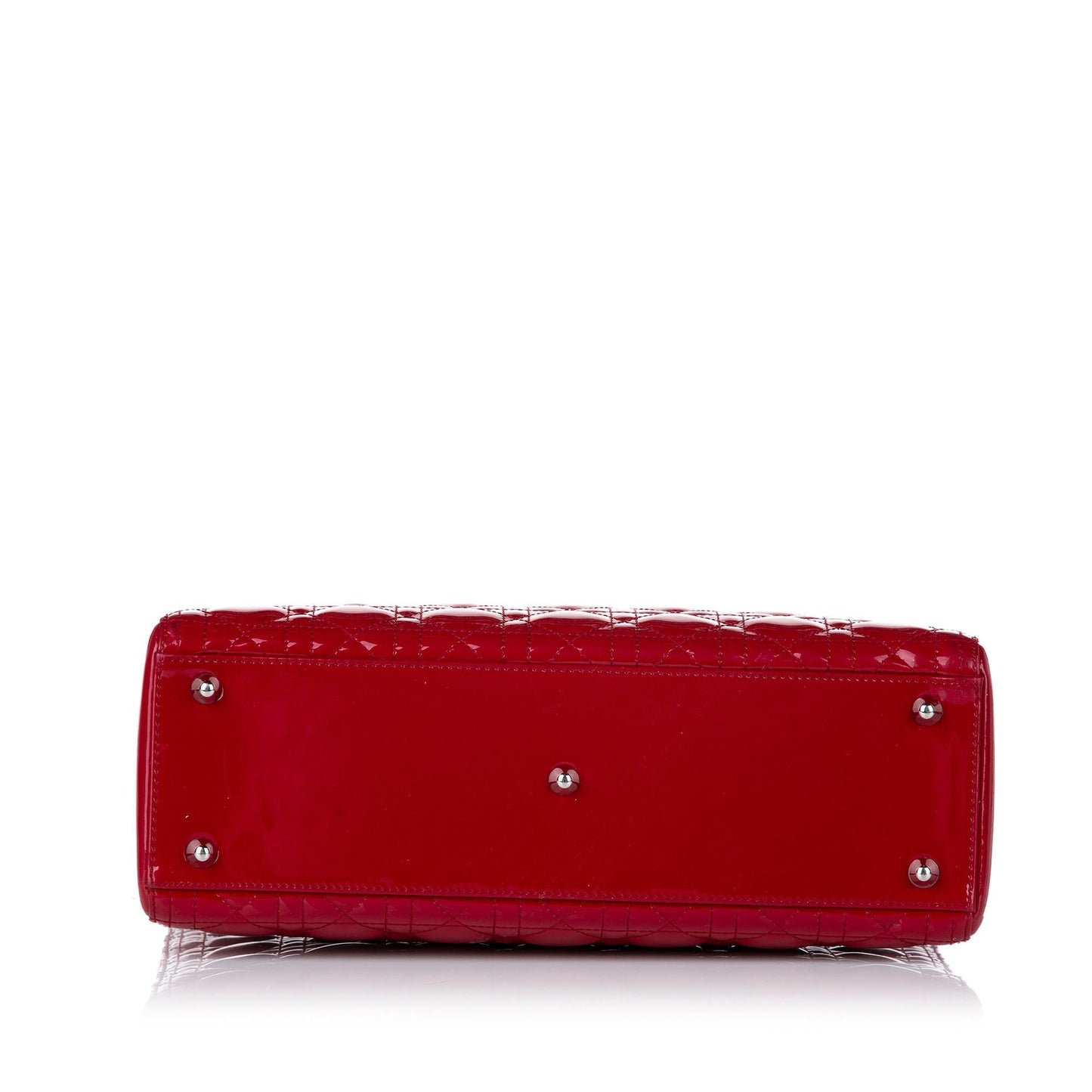 Dior Cannage Dior Patent Leather Satchel (SHG-30092)