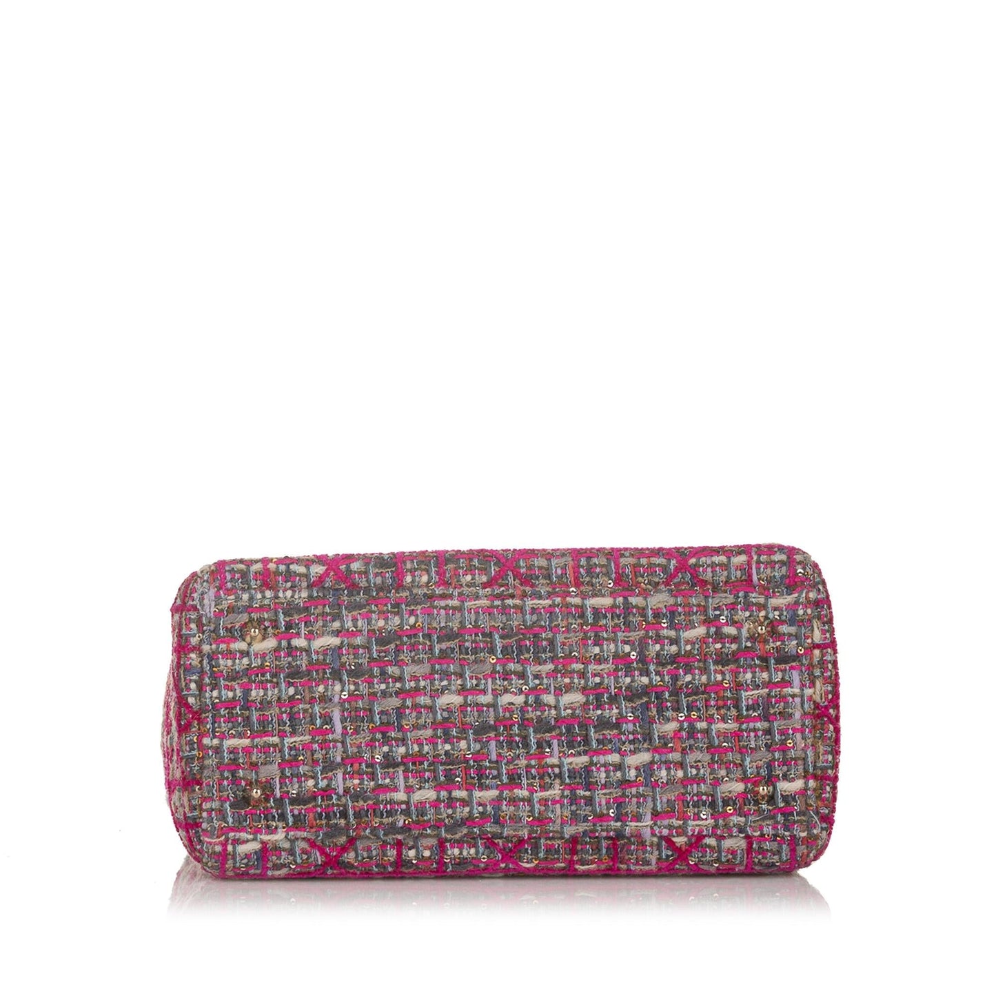 Dior Cannage Dior Tweed Satchel (SHG-32424)