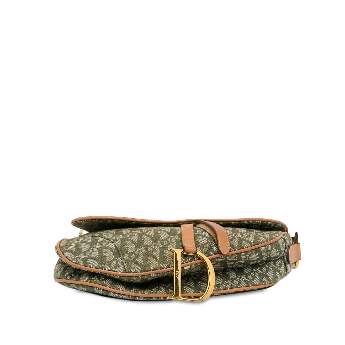 Dior Diorissimo Canvas Saddle Bag