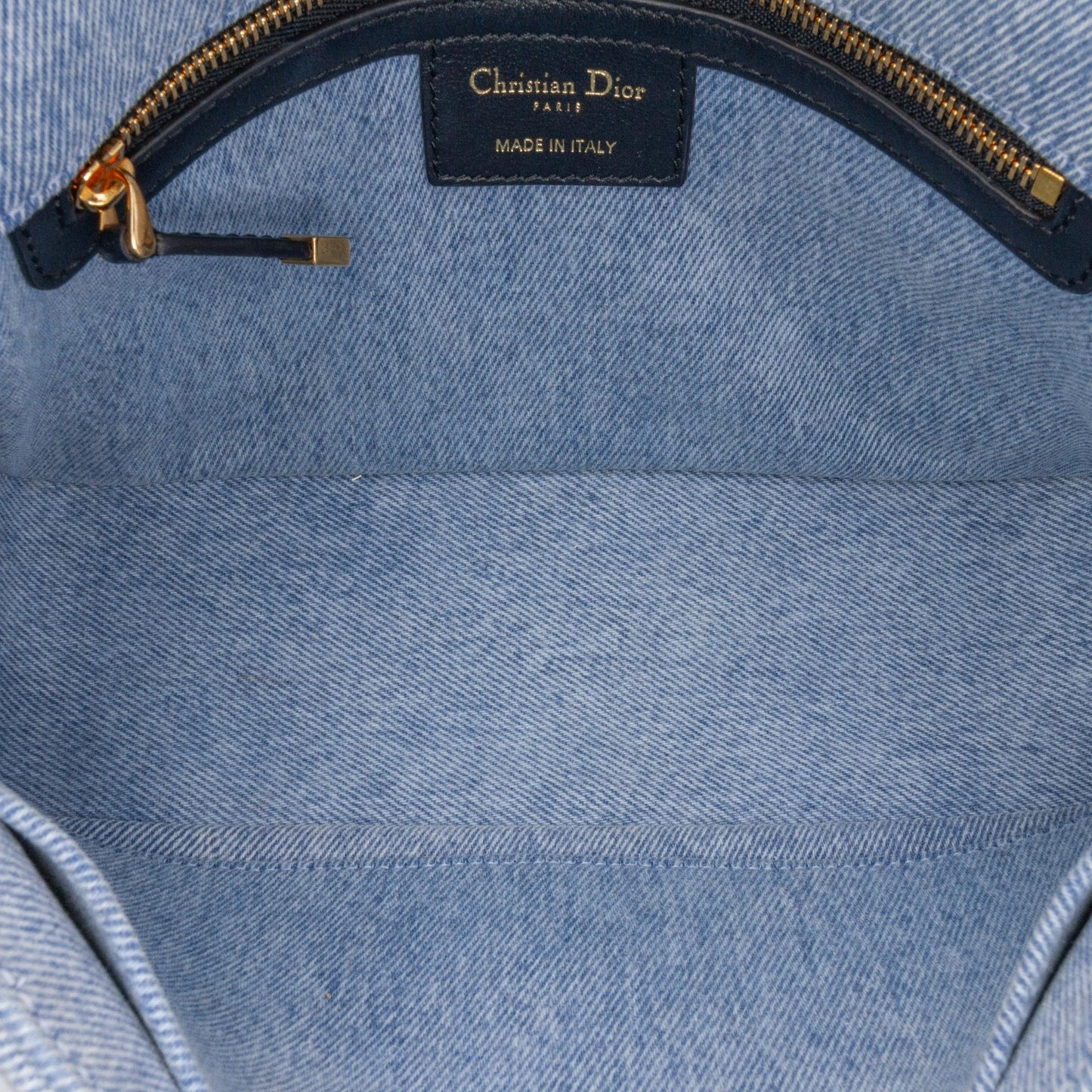 Dior Medium Denim Macrocannage Caro Bag