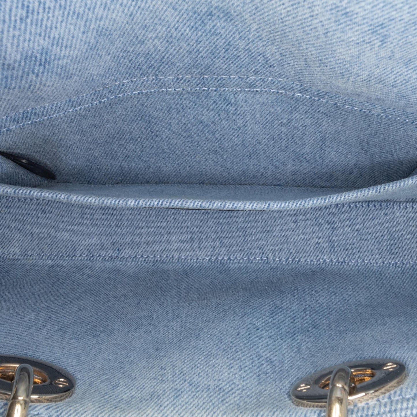 Dior Medium Denim Macrocannage D Joy Satchel