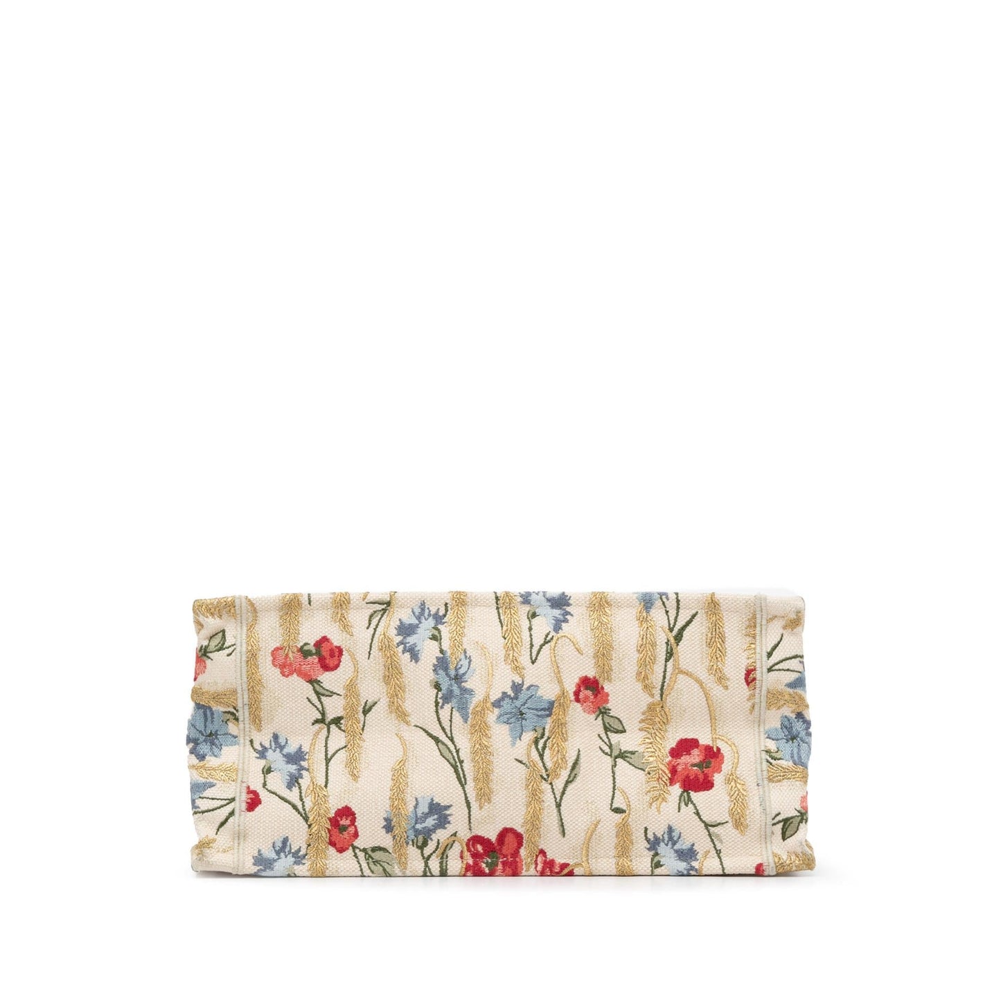 Dior Medium Embroidered Hibiscus Book Tote (SHG-zgBOJX)