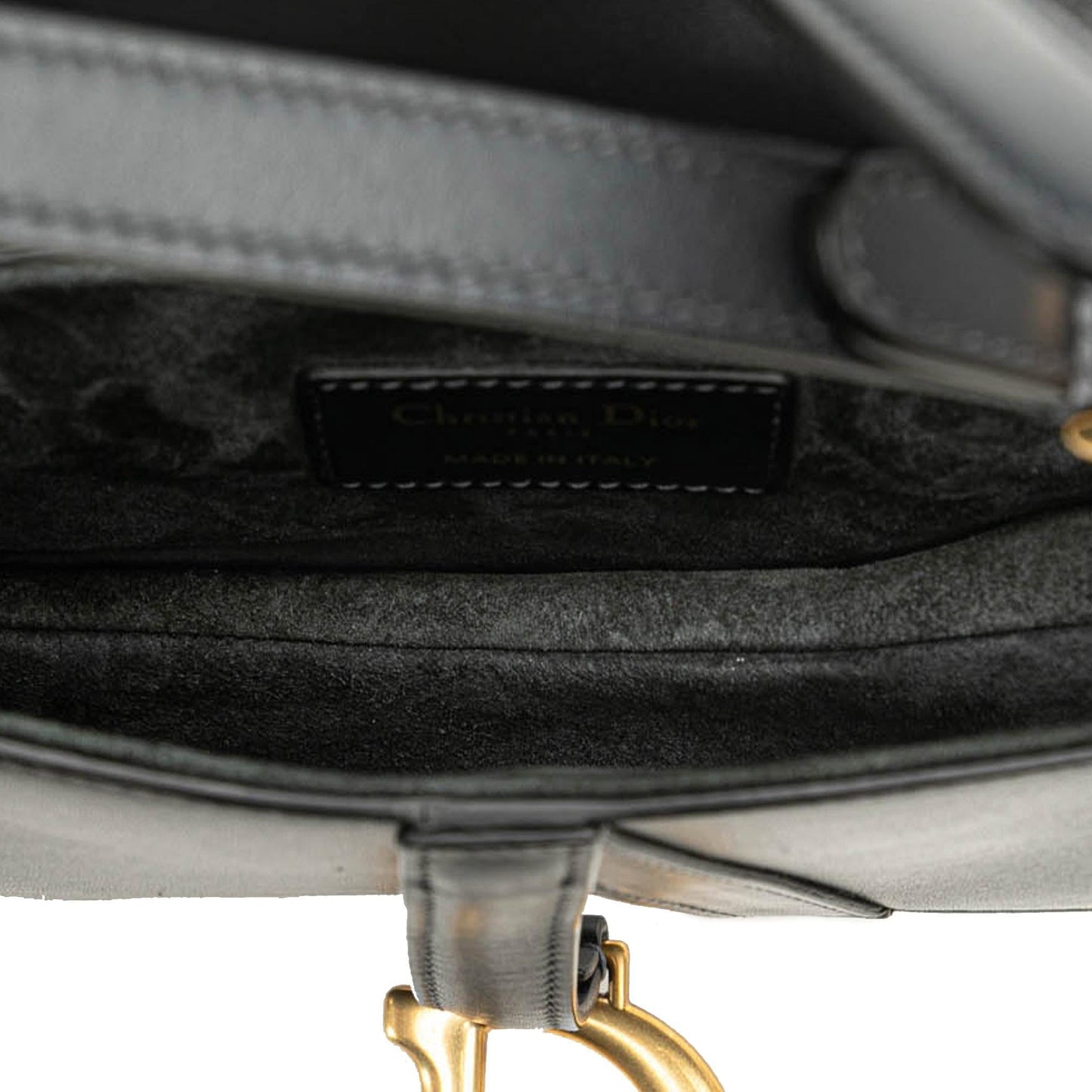 Dior Mini Leather Saddle