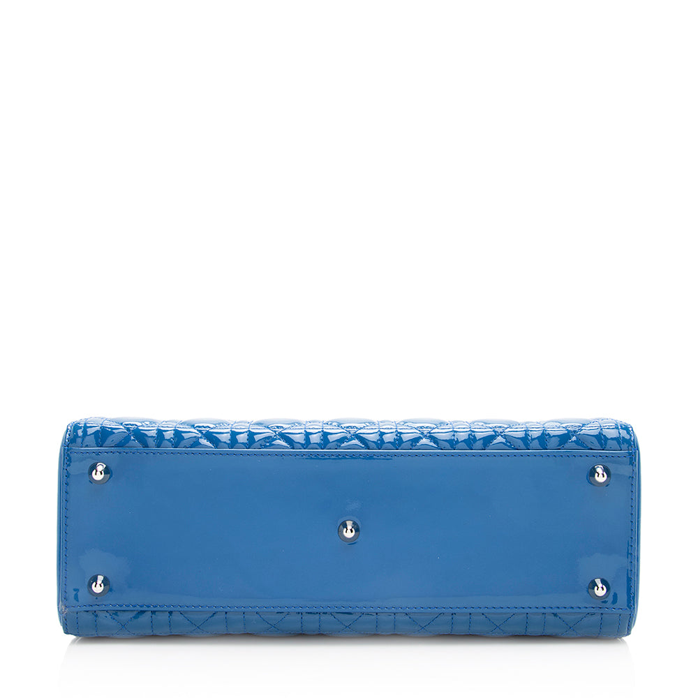 Dior Patent Leather Dior Large Tote (SHF-19135)