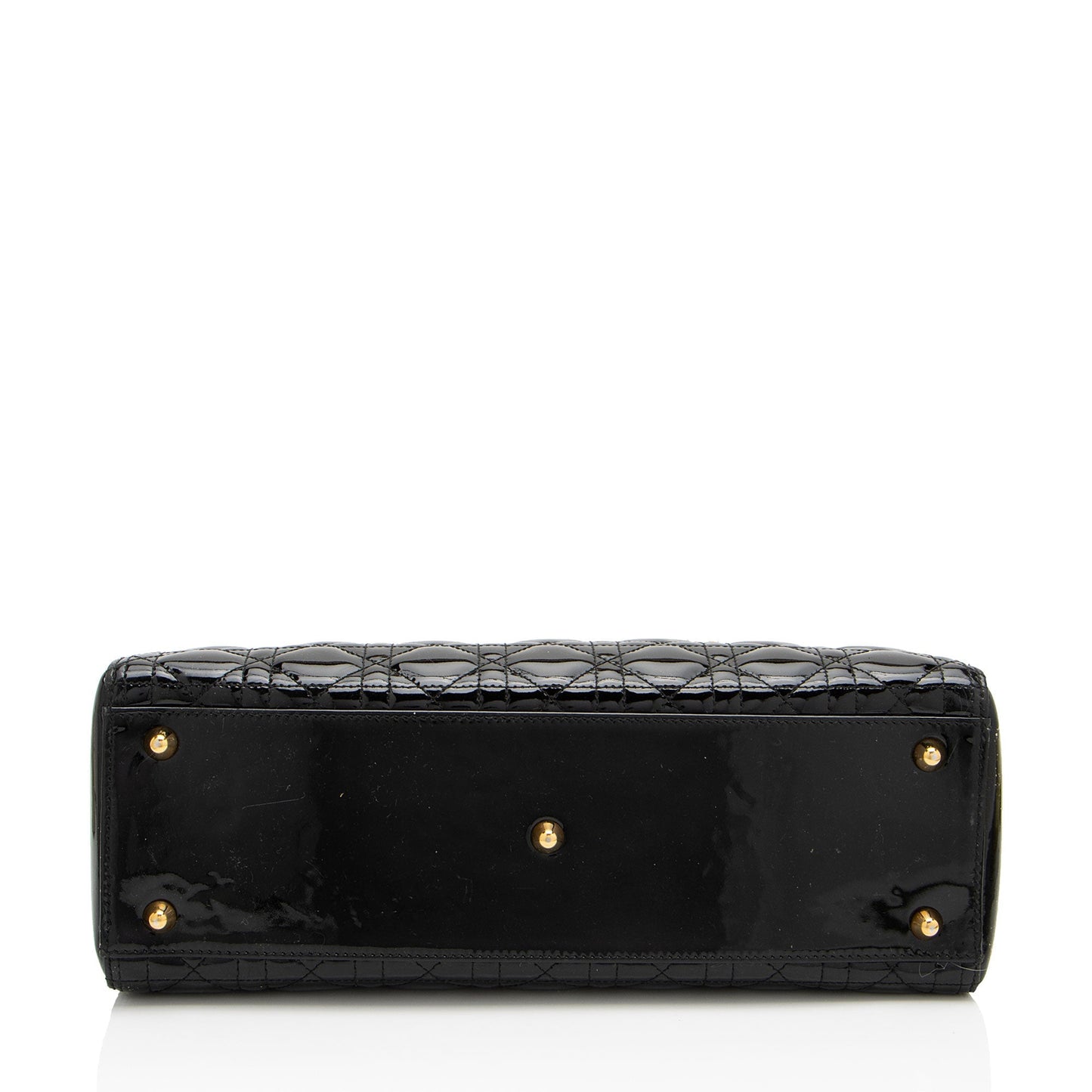 Dior Patent Leather Dior Large Tote (SHF-GVZhUv)