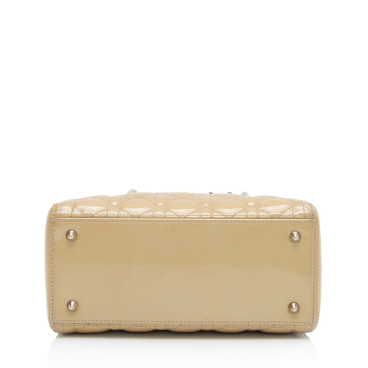 Dior Patent Leather Dior Medium Tote (SHF-595Avu)