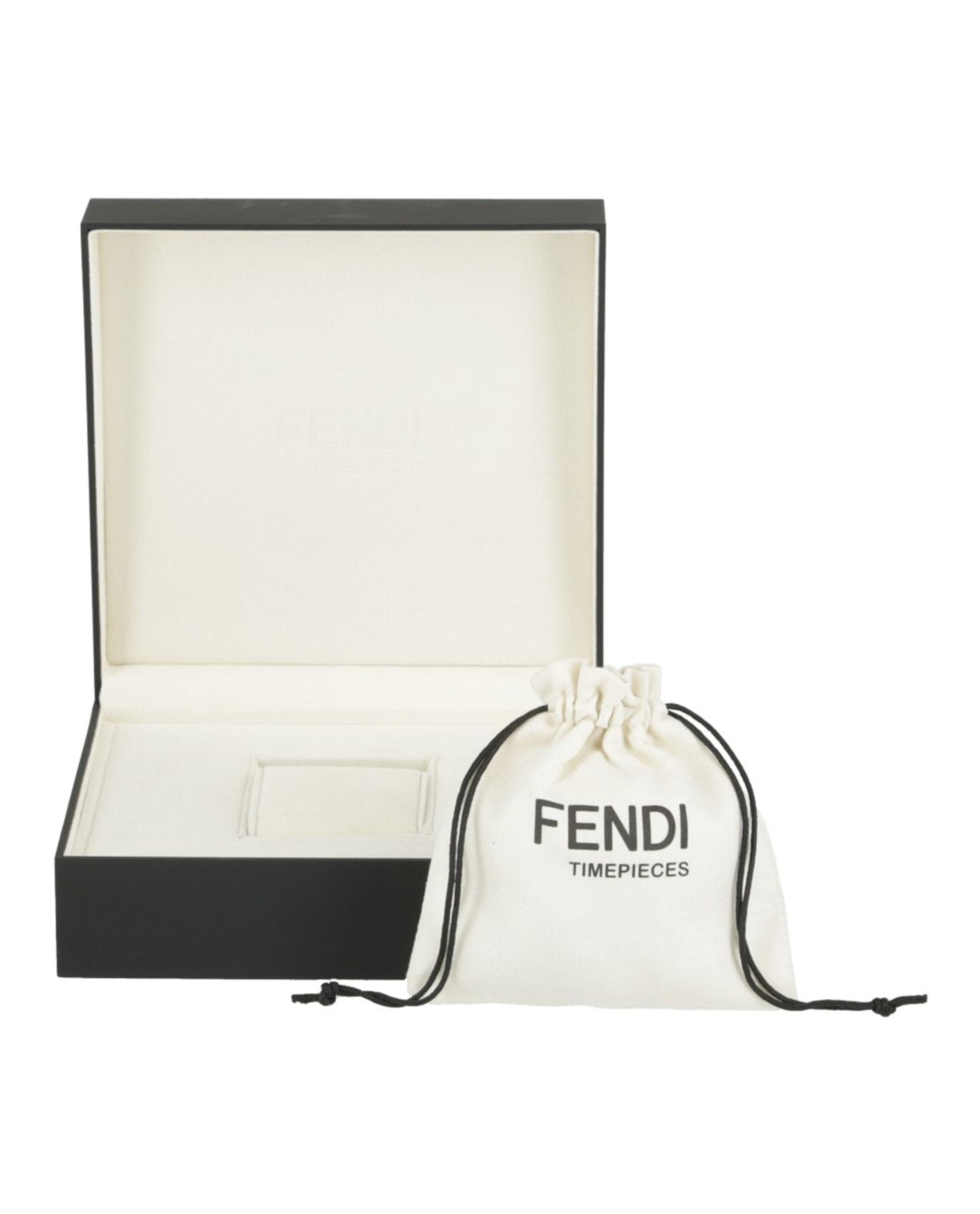 Fendi Womens Run Away Stainless Steel 32mm Bracelet Fashion Watch