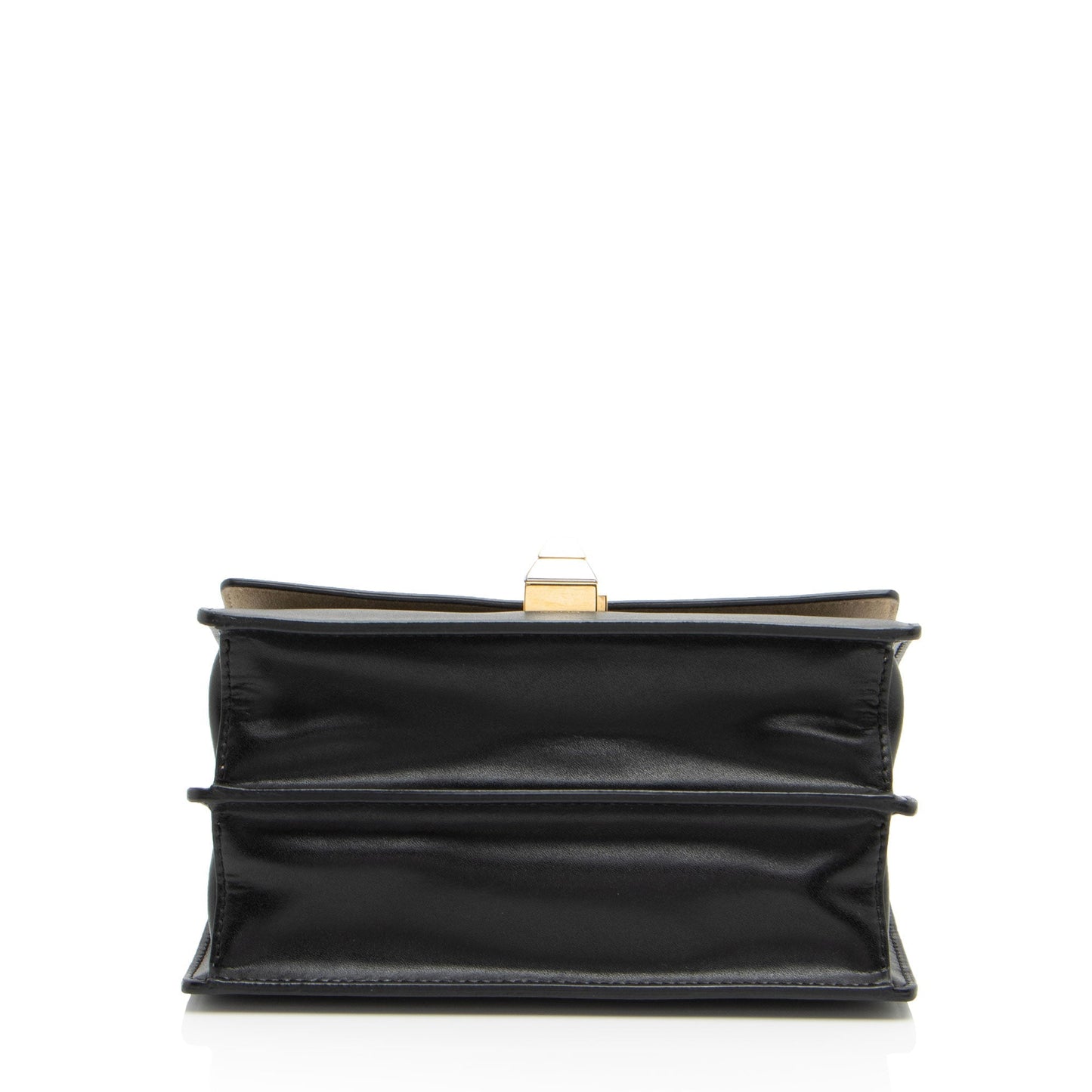 Fendi FF Embossed Calfskin Kan I Small Shoulder Bag (SHF-V5TTUT)