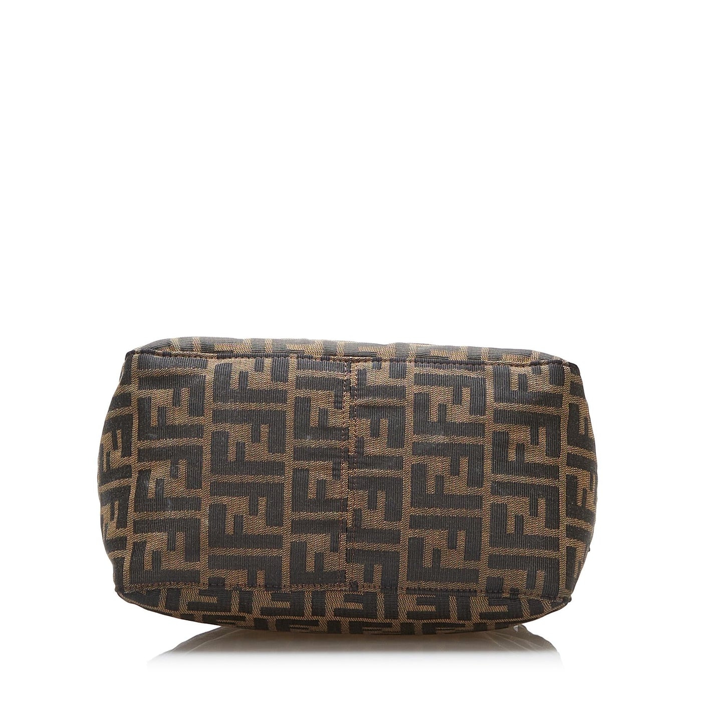 Fendi Zucca Double Flap Shoulder Bag