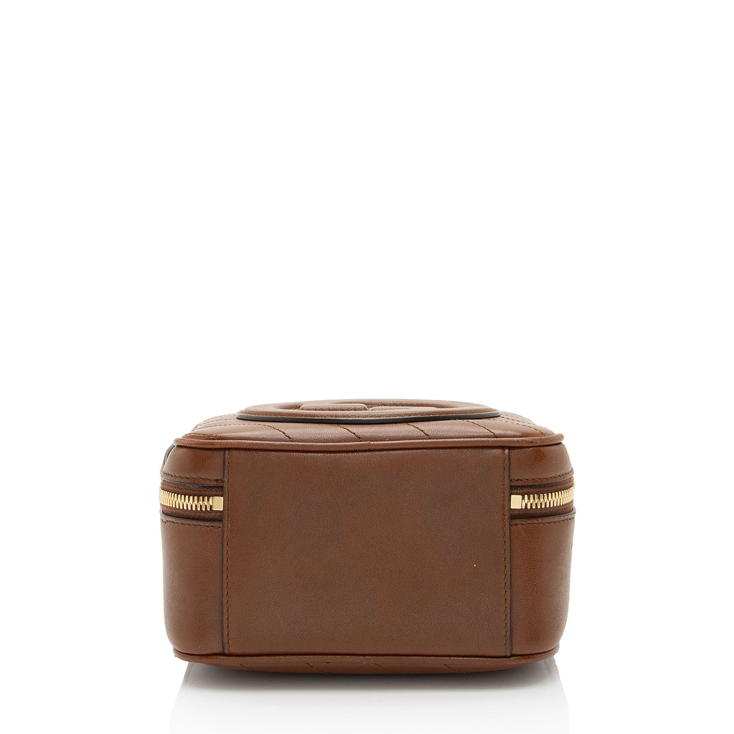 Gucci Diagonal Stitched Calfskin Blondie Top Handle (SHF-Nt6TPc)
