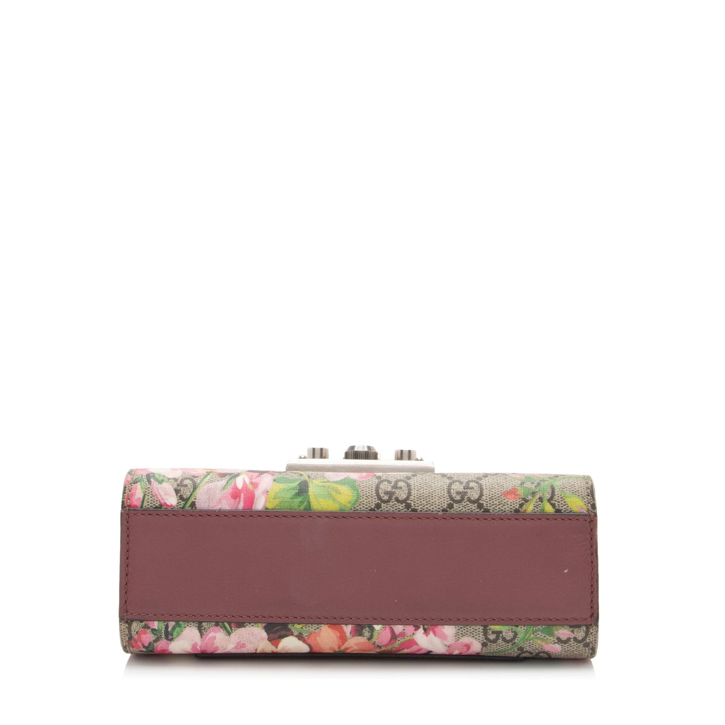 Gucci GG Supreme Blooms Padlock Small Shoulder Bag (SHF-BfraHH)