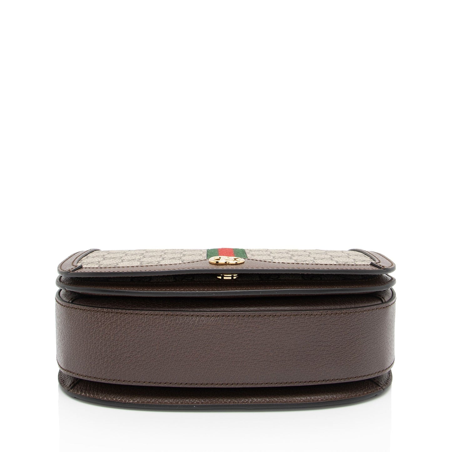 Gucci GG Supreme Ophidia Flap Messenger (SHF-6FVzgF)