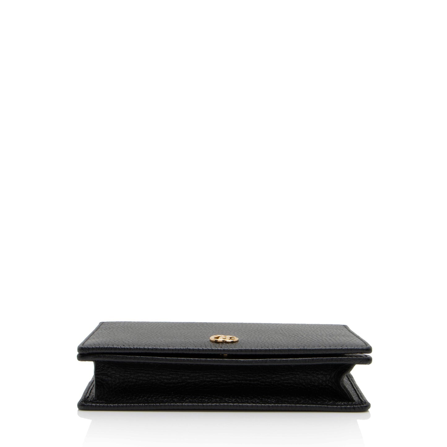 Gucci Leather GG Marmont Mini Chain Bag (SHF-srjOwr)