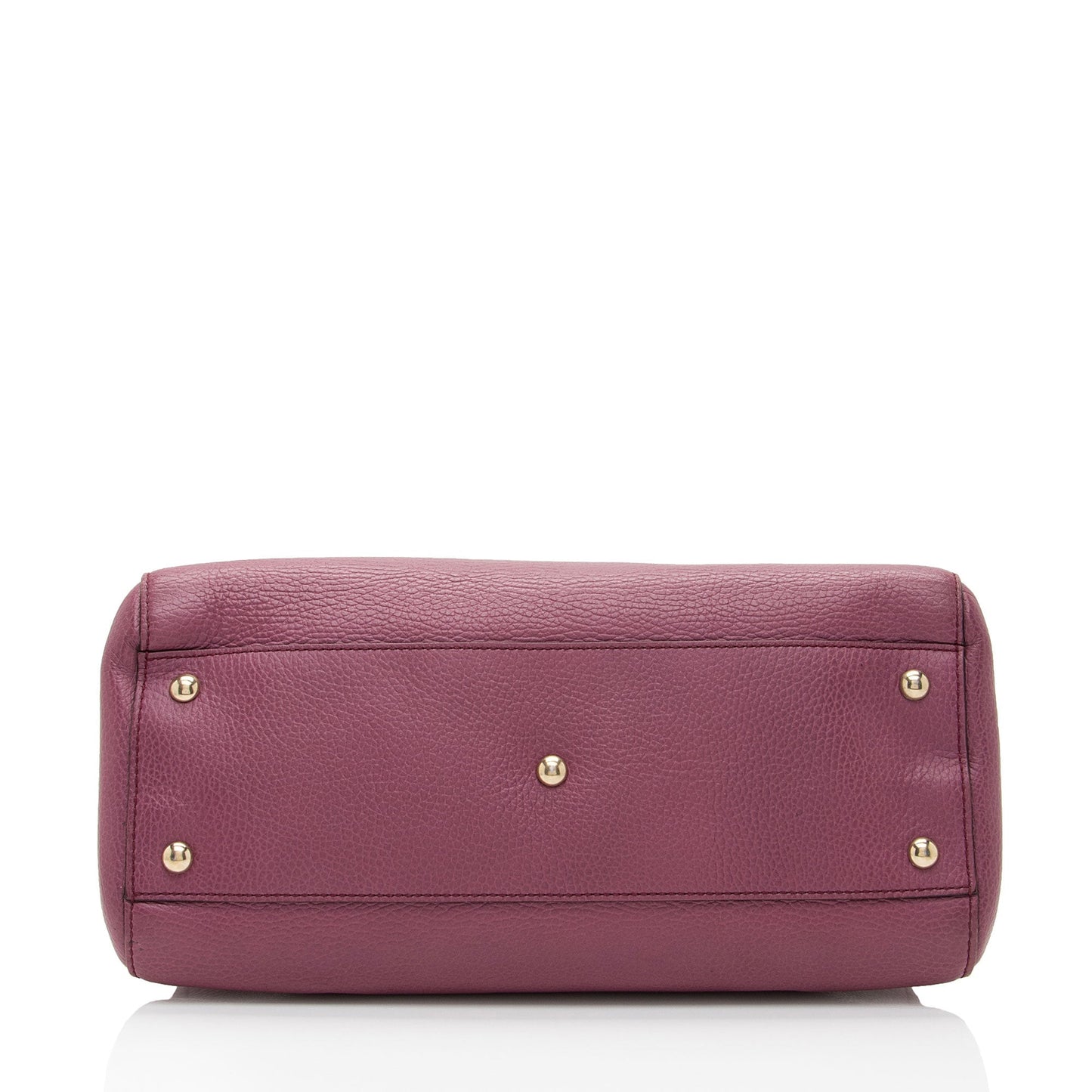 Gucci Leather Dollar Satchel
