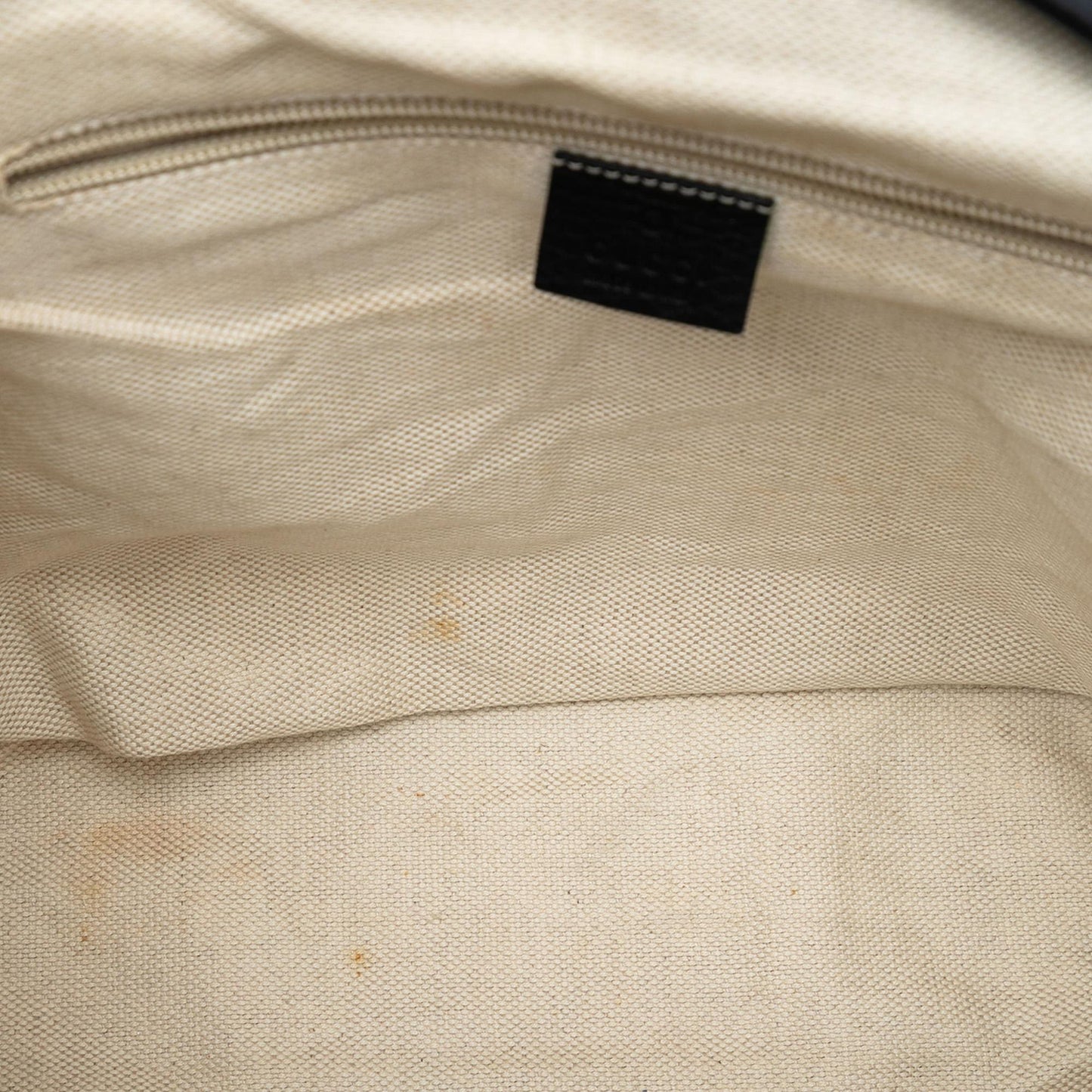 Gucci Leather Web Messenger Bag