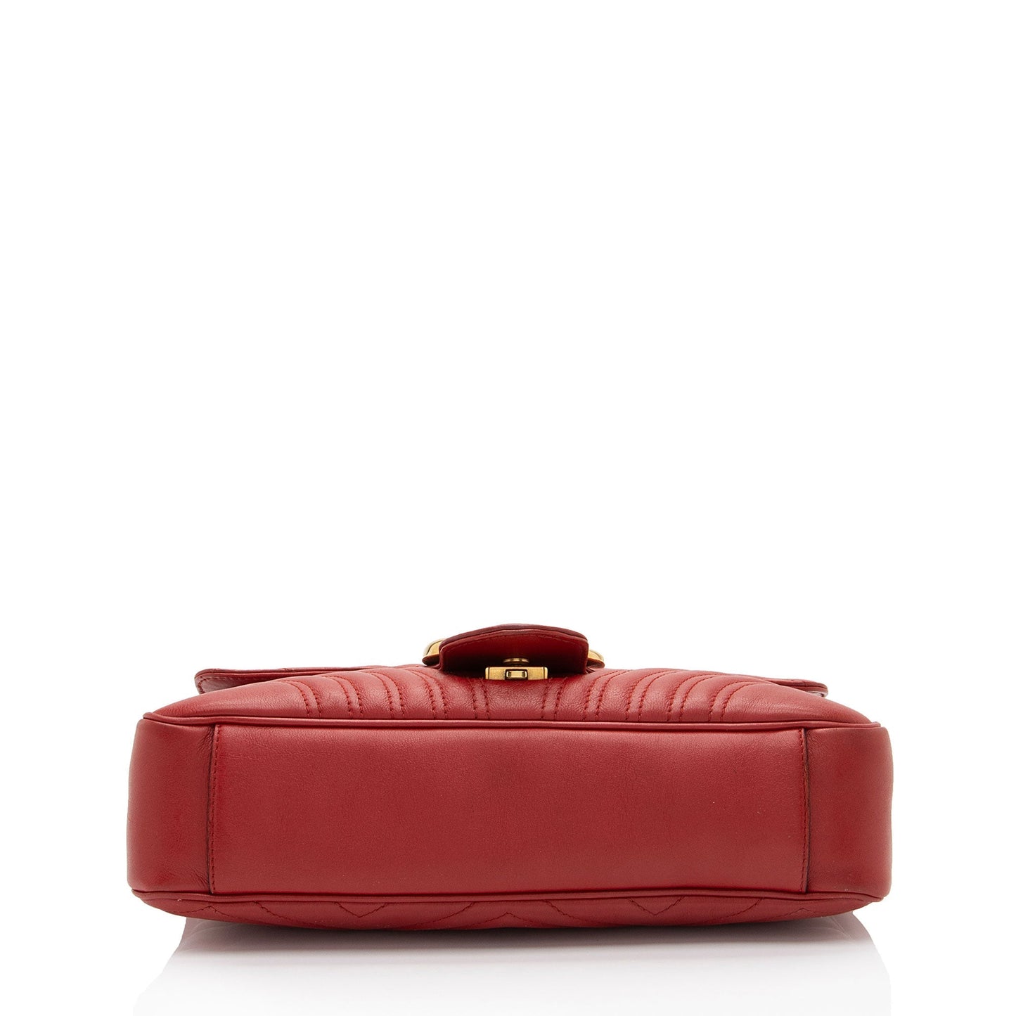 Gucci Matelasse Leather GG Marmont Medium Flap Bag