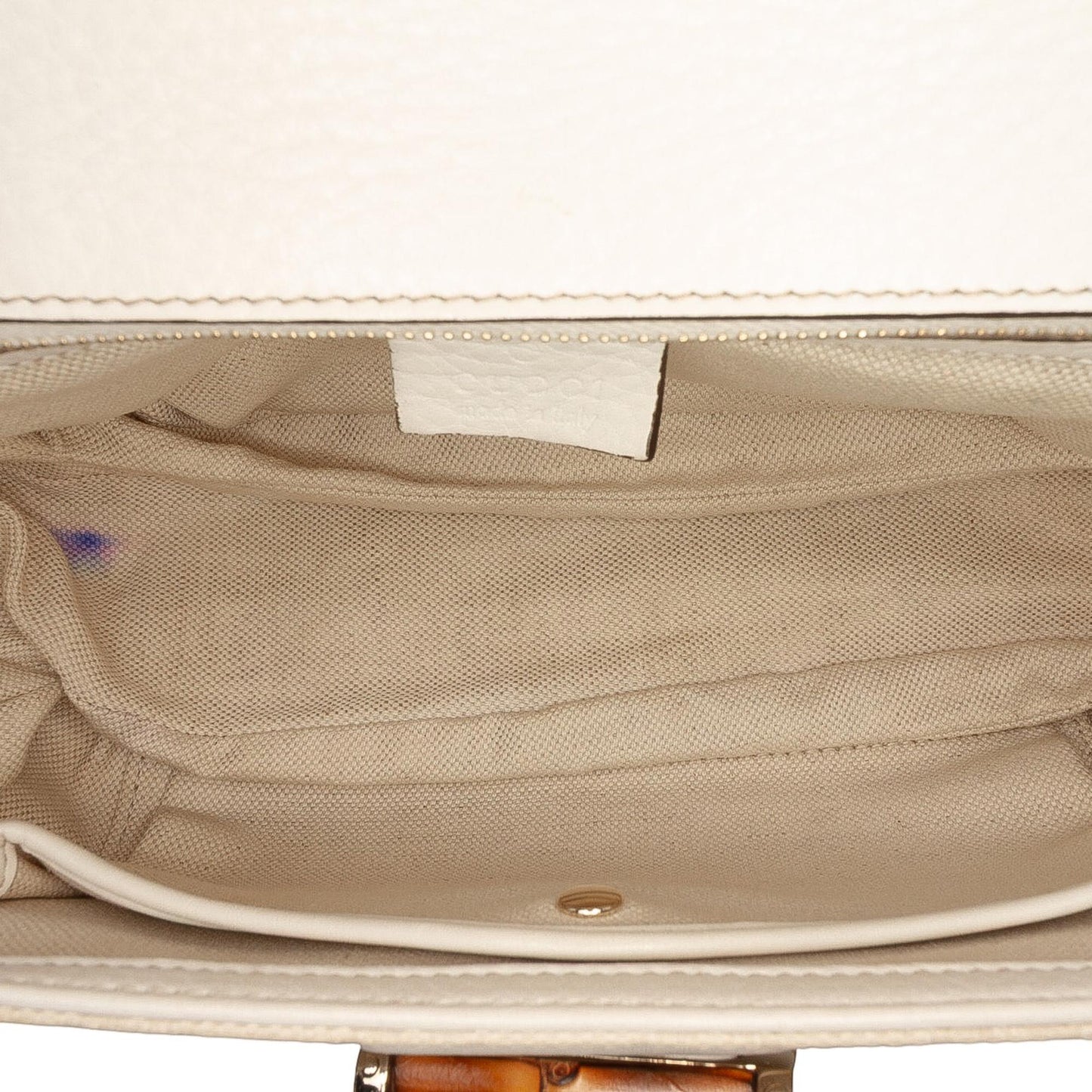 Gucci Medium GG Canvas New Bamboo Satchel