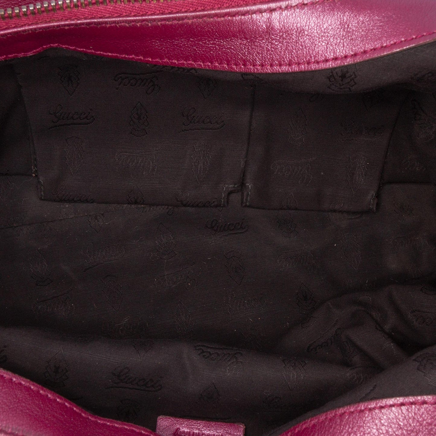 Gucci Medium Metallic Leather Galaxy Chain Shoulder Bag