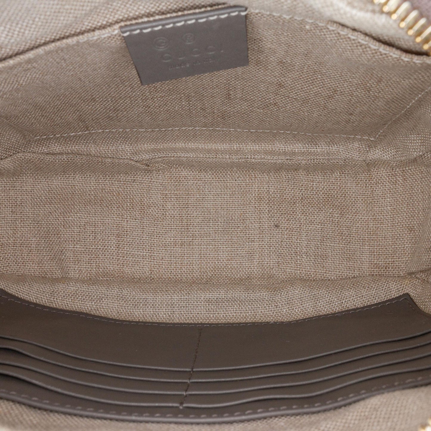 Gucci Mini Microguccissima Bree Crossbody