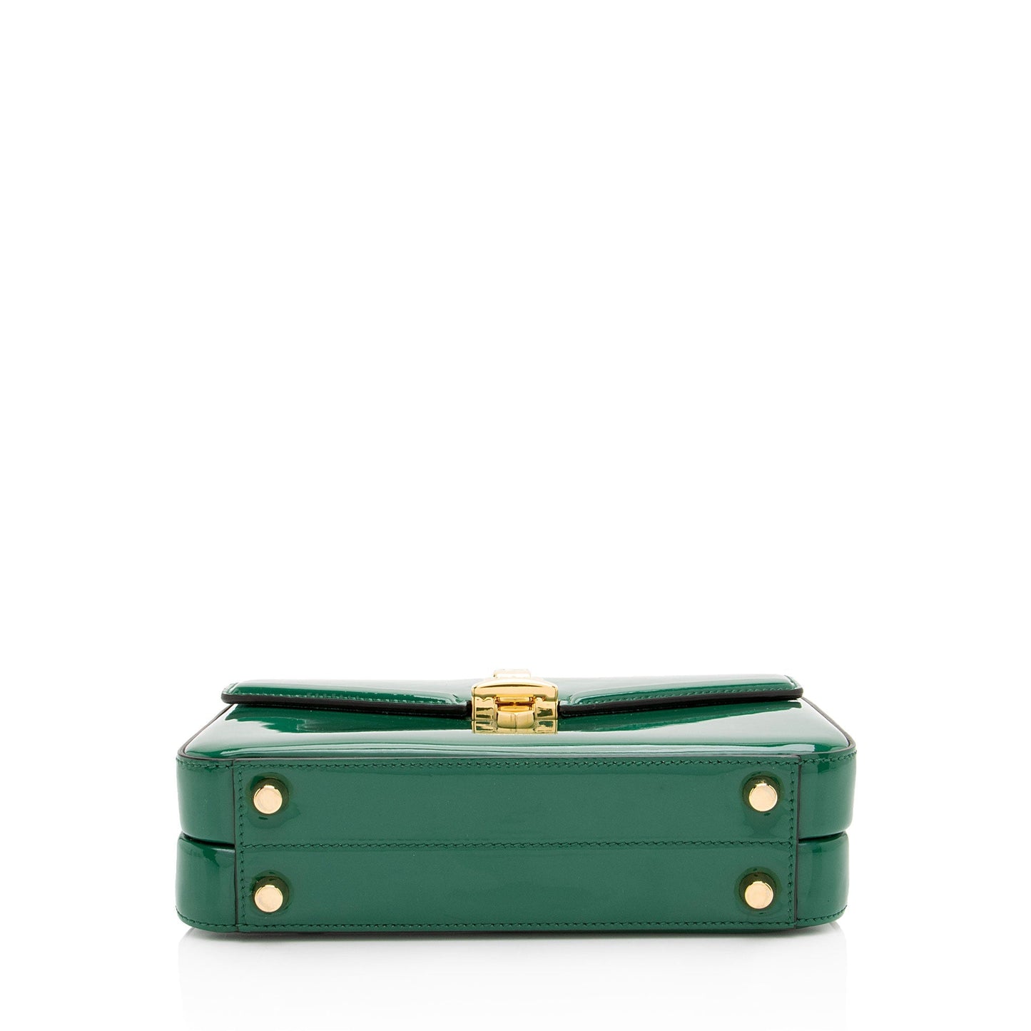 Gucci Patent Leather Sylvie 1969 Mini Top Handle