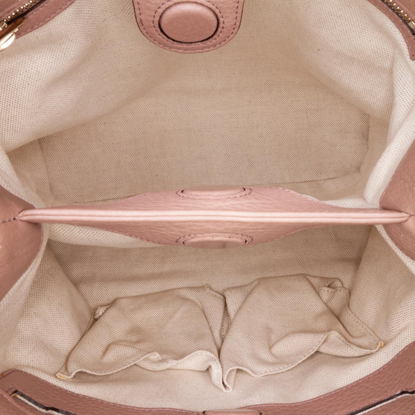 Gucci Small Calfskin Bamboo Shopper Satchel