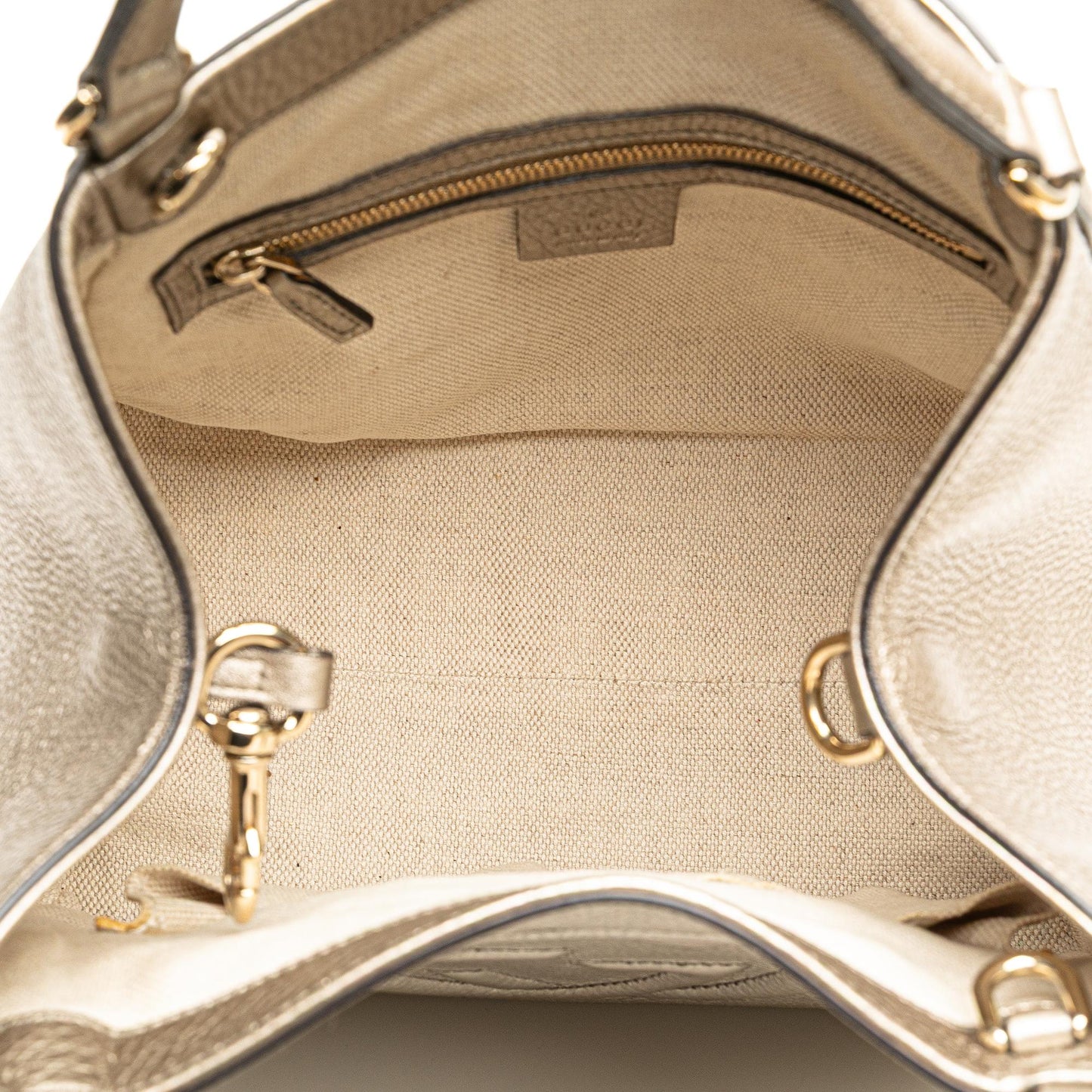Gucci Small Leather Soho Satchel