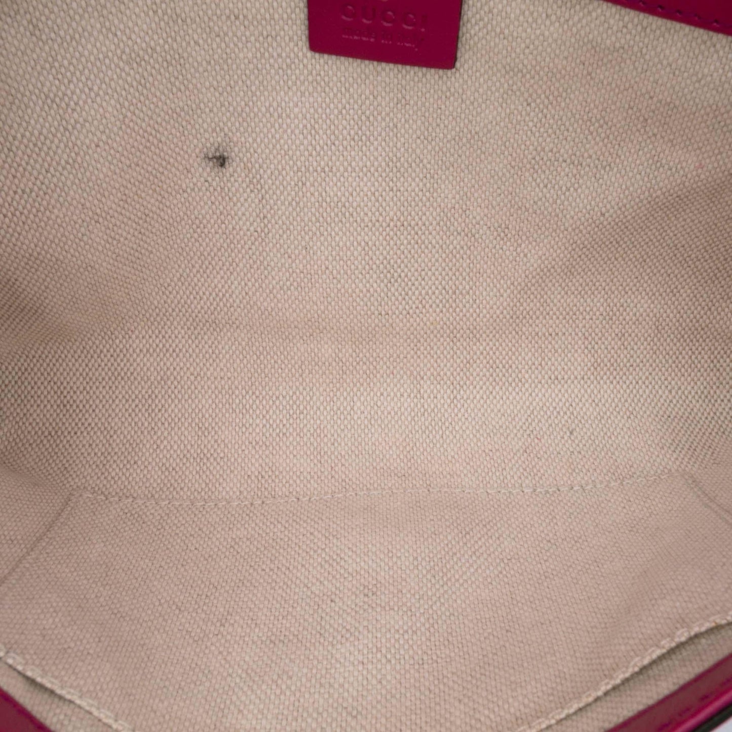 Gucci Soft Patent Soho Disco Clutch