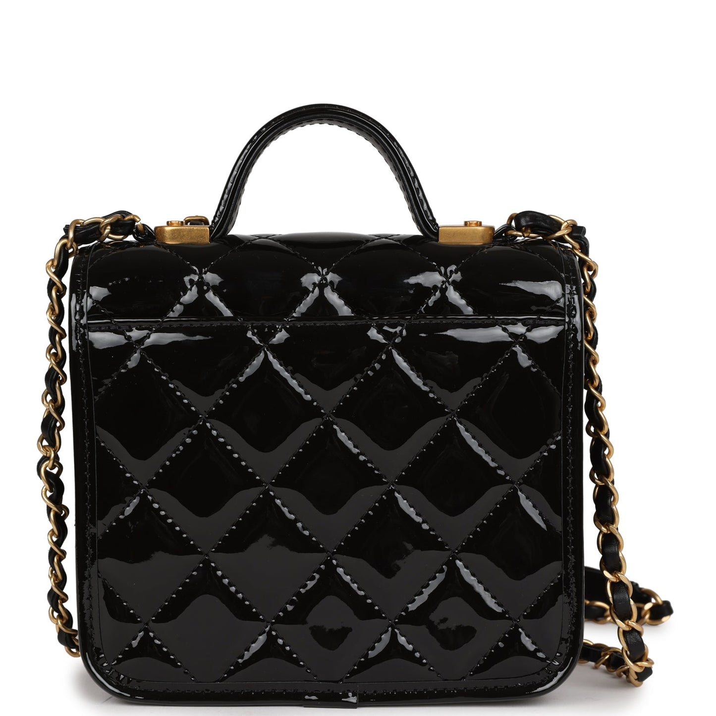 Chanel School Memory Square Flap Bag - Rovelle Bags