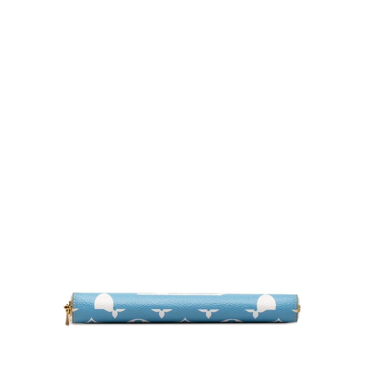 Blue Louis Vuitton Monogram Giant By The Pool Zippy Wallet